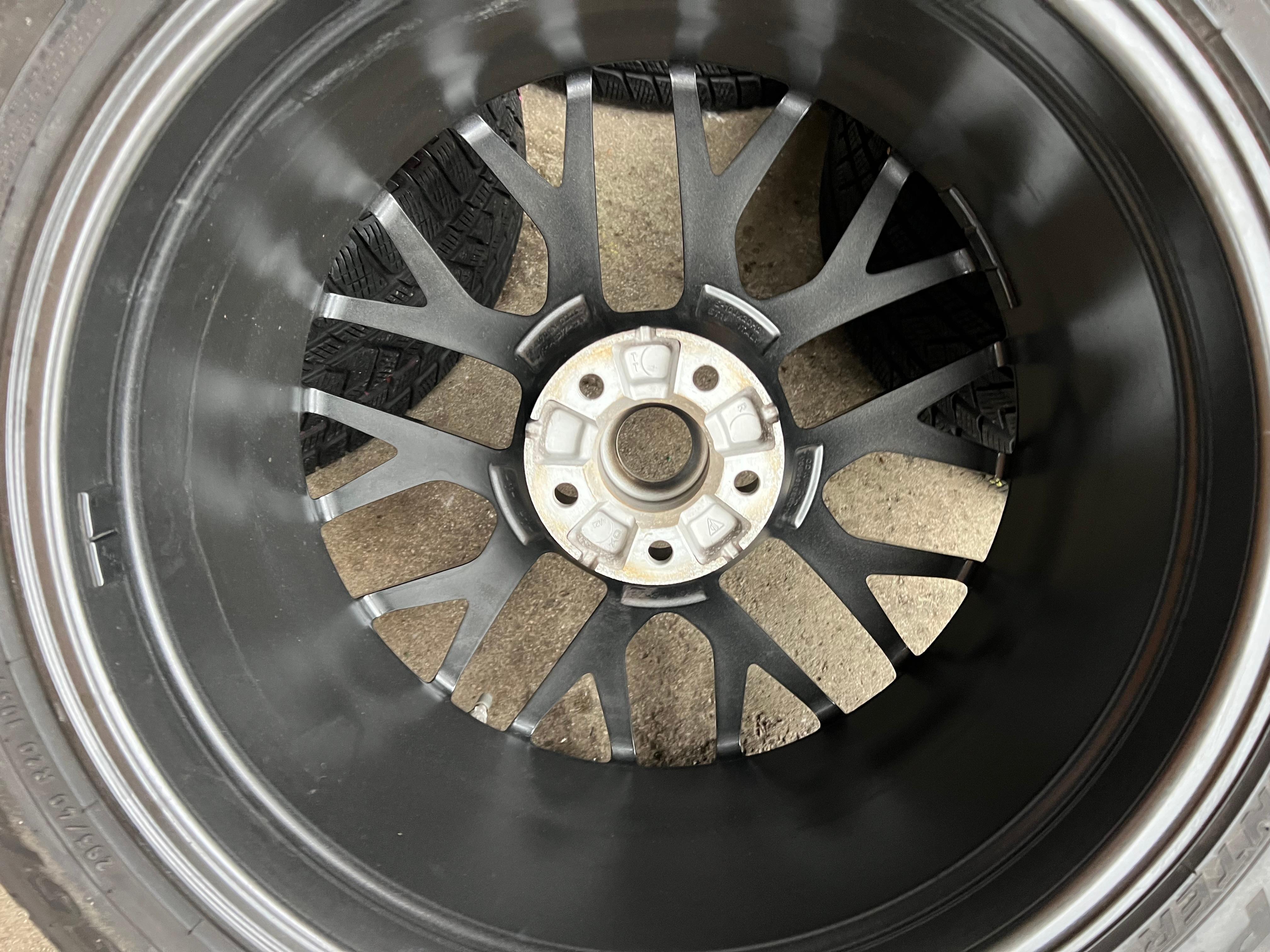 4 RUEDAS DE INVIERNO ORIGINALES DE ALEACIÓN DE 20" PARA PORSCHE MACAN I Y II, LLANTAS RS SPYDER, PIRELLI