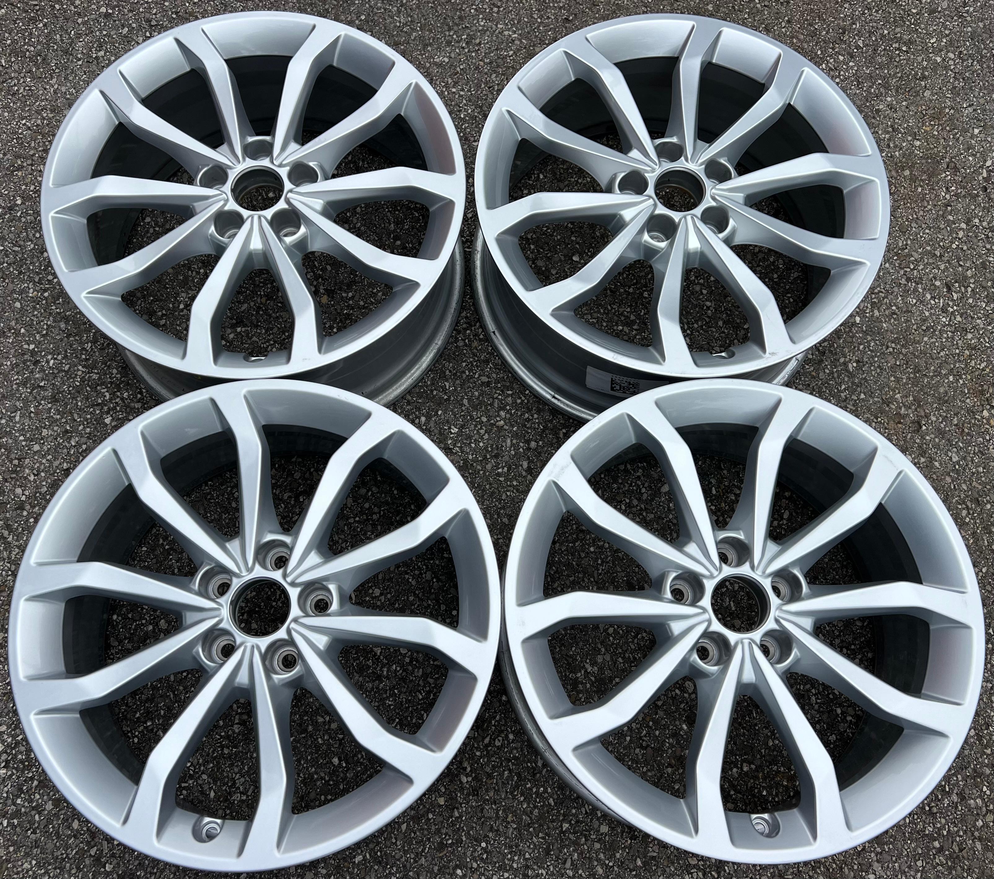 4 ORIGINAL 18" ALUFELGEN FELGEN AUDI A4 8W 8W0601025ED 7,5x18 ET39 FREIHAUS