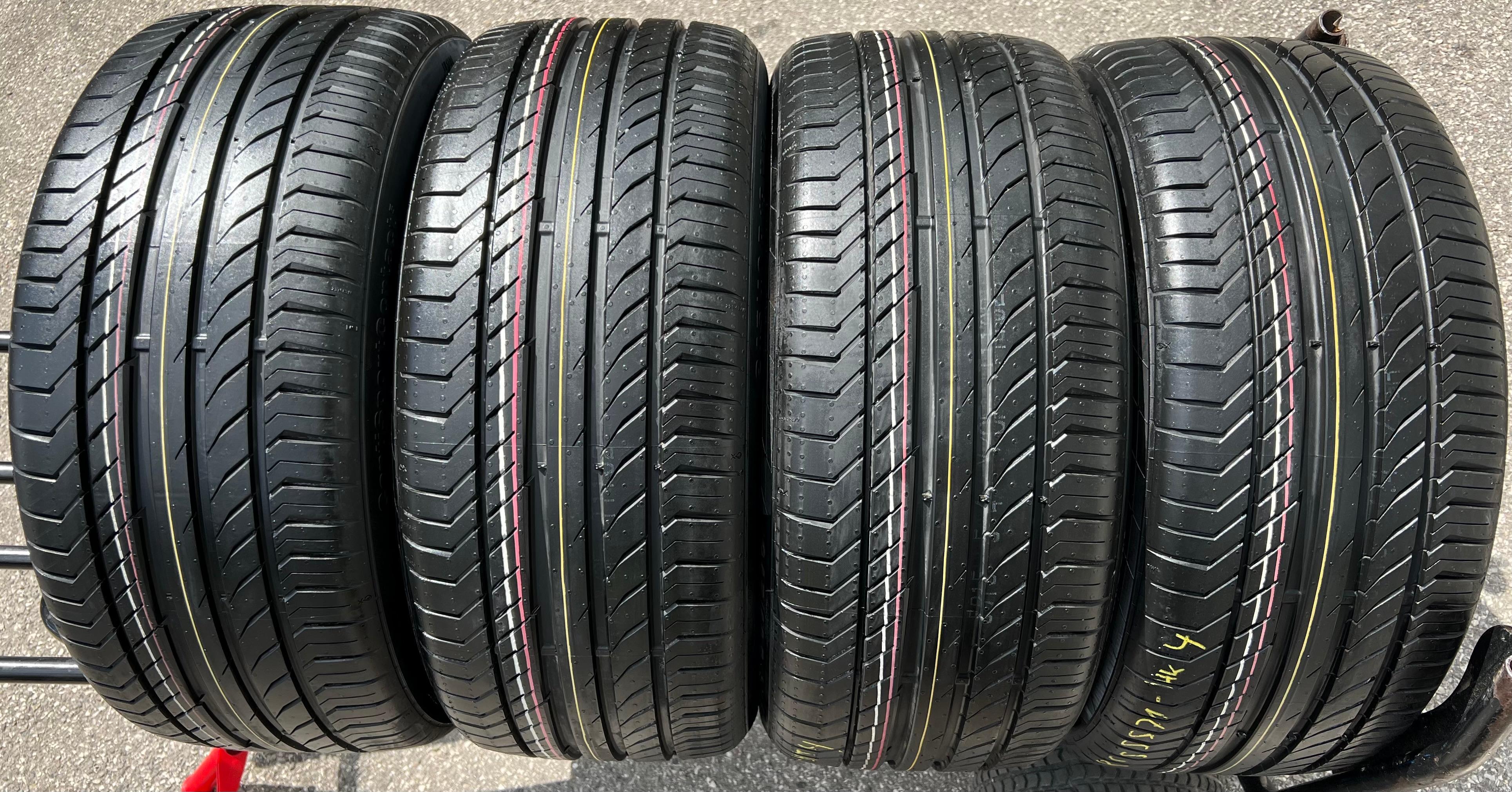 4 ROUES D'ÉTÉ ORIGINALES 18" EN ALUMINIUM AUDI A5 S5 8W 8W0601025BG 245/40R18 97Y CONTI NEUVES