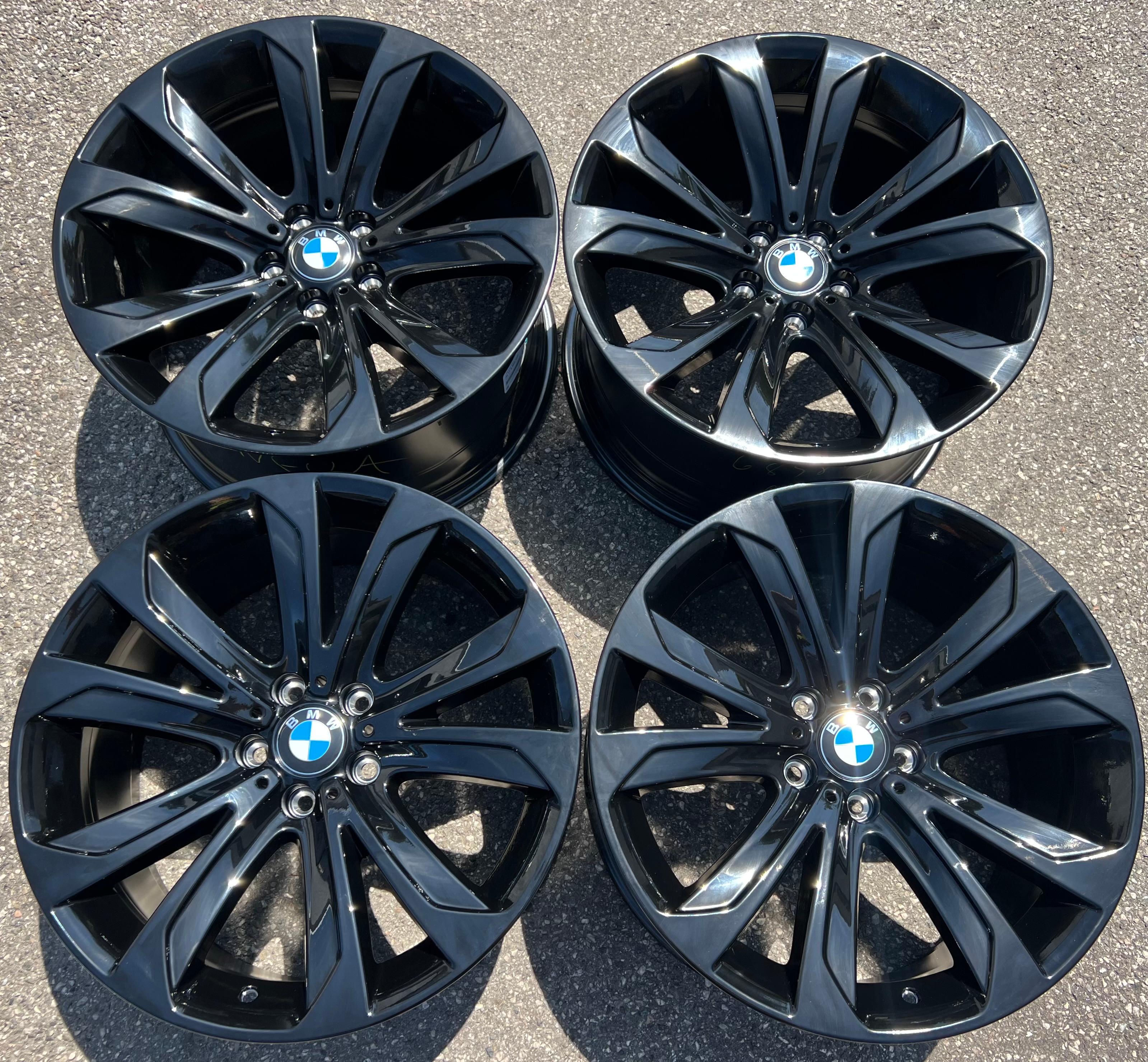 4 ORIGINAL 20" ALUFELGEN BMW X5 F15 X6 F16 STYLING 491 6858527 6858528 NEU FREIHAUS