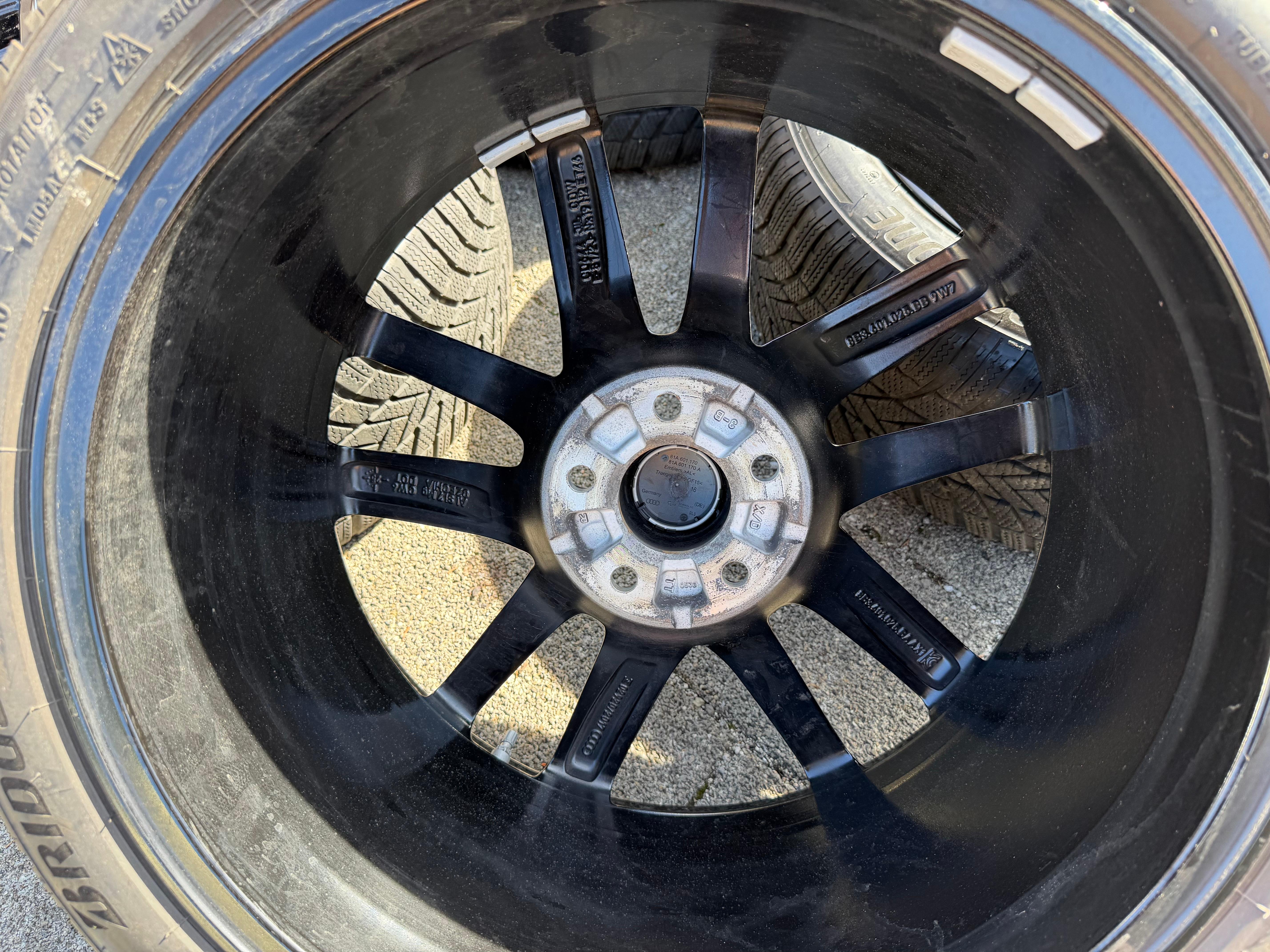 4 ORIGINAL 19" ALU WINTERRÄDER AUDI A5 S5 F2 B10 8B3601025BA 245/40R19 98H 2024