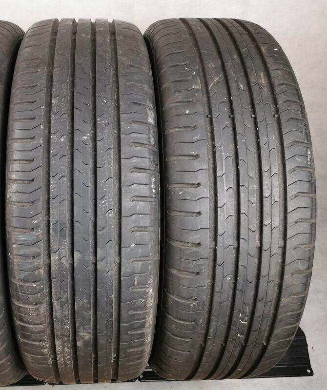 4 x 215/60R17 96H Sommerreifen Continental Eco Contact 5 2x 6,5-7mm und 2x 6-6,5mm 2014