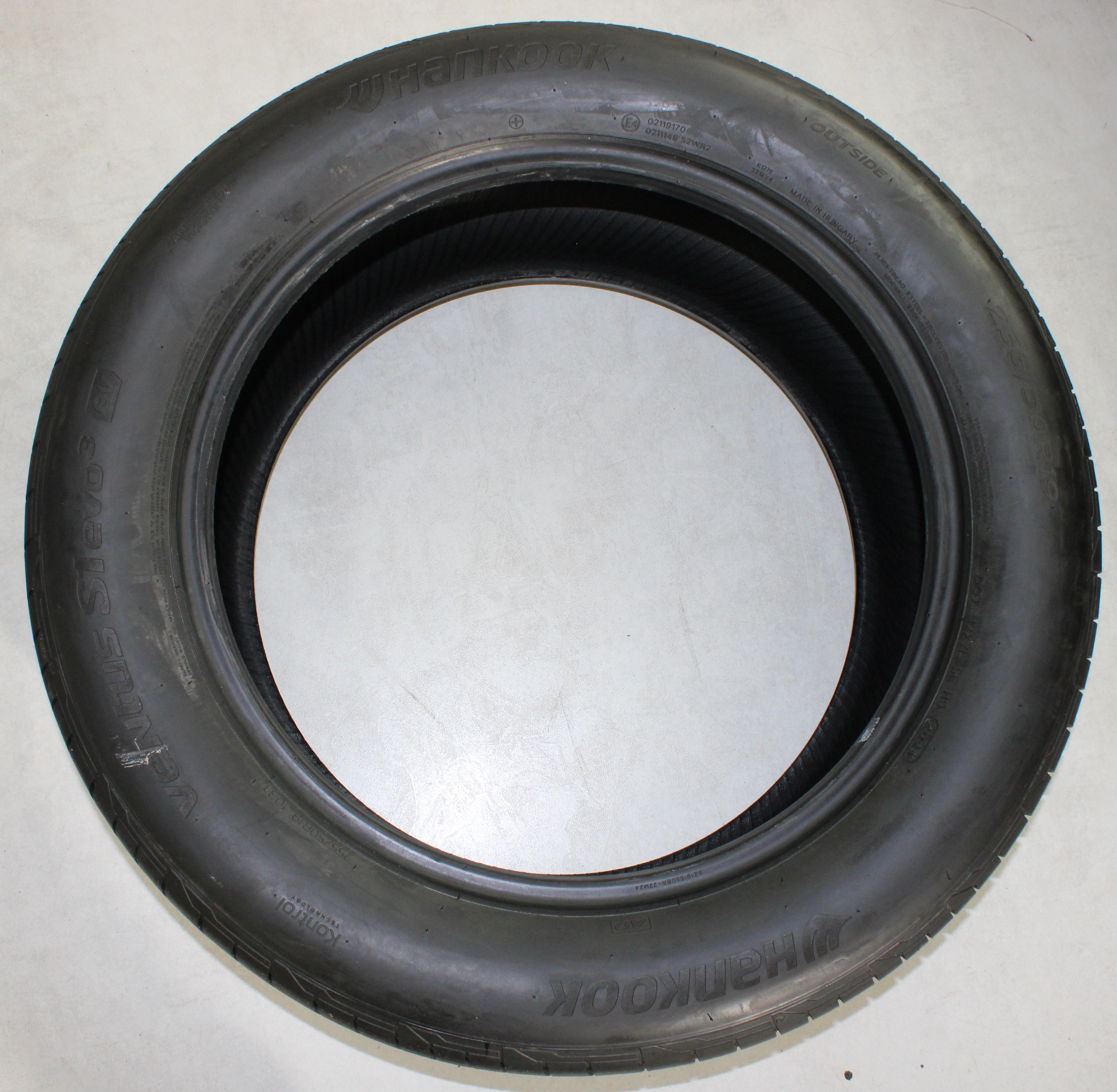 1 x 255/50R19 103T Sommerreifen Hankook Ventus S1 Evo 3 EV AO Volles Profil 2024