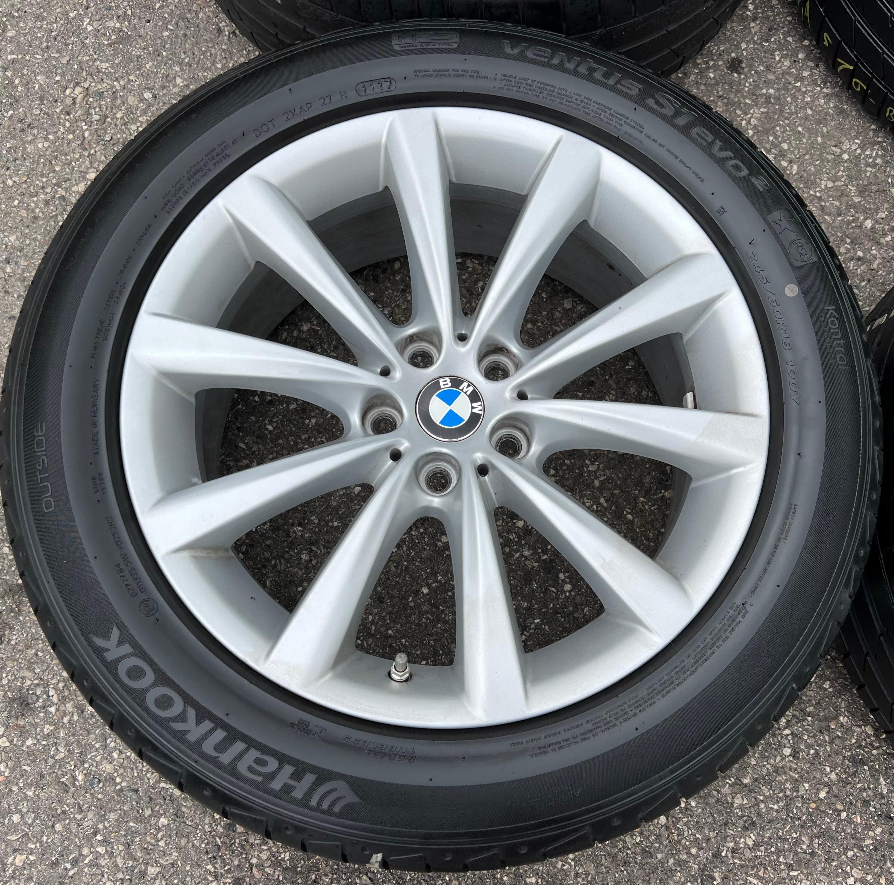 4 ROUES D'ÉTÉ 18" EN ALU BMW SÉRIE 7 G11 G12 245/50R18 100Y FRANCO DOMICILE