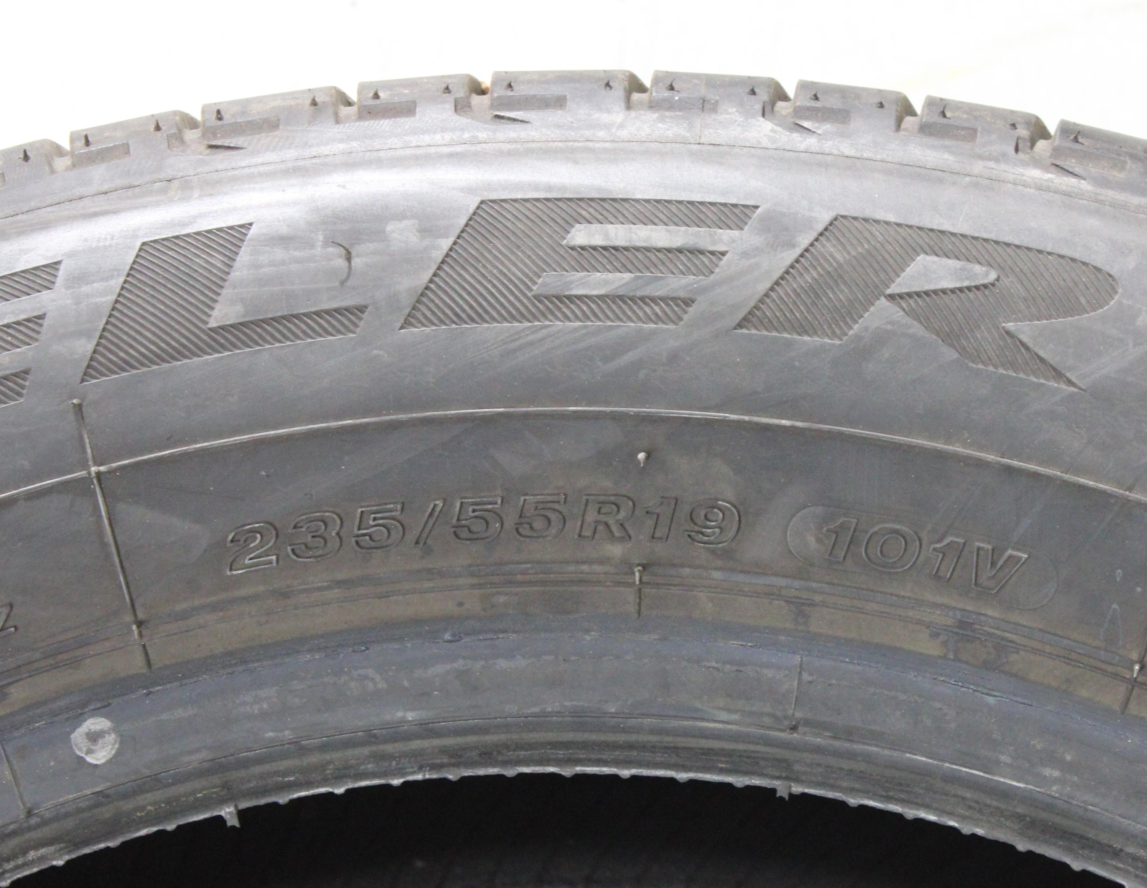 2 x 235/55R19 101V Sommerreifen Bridgestone Dueler H/P Sport 5,5-6mm 2021