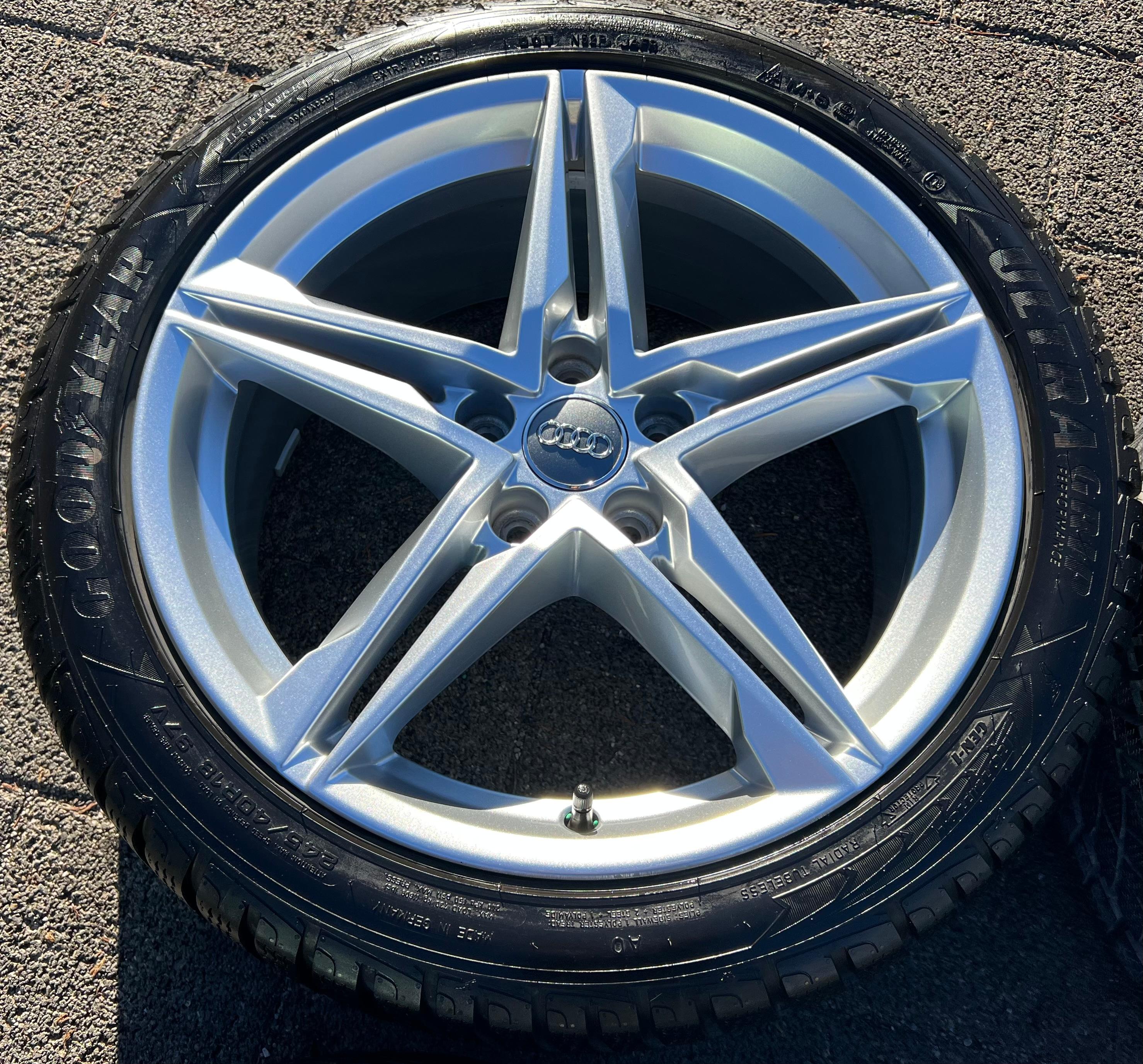 4 ORIGINAL 18" ALU WINTERRÄDER AUDI A4 + AVANT 8W B9 245/40R18 97V 8W0601025R 2020