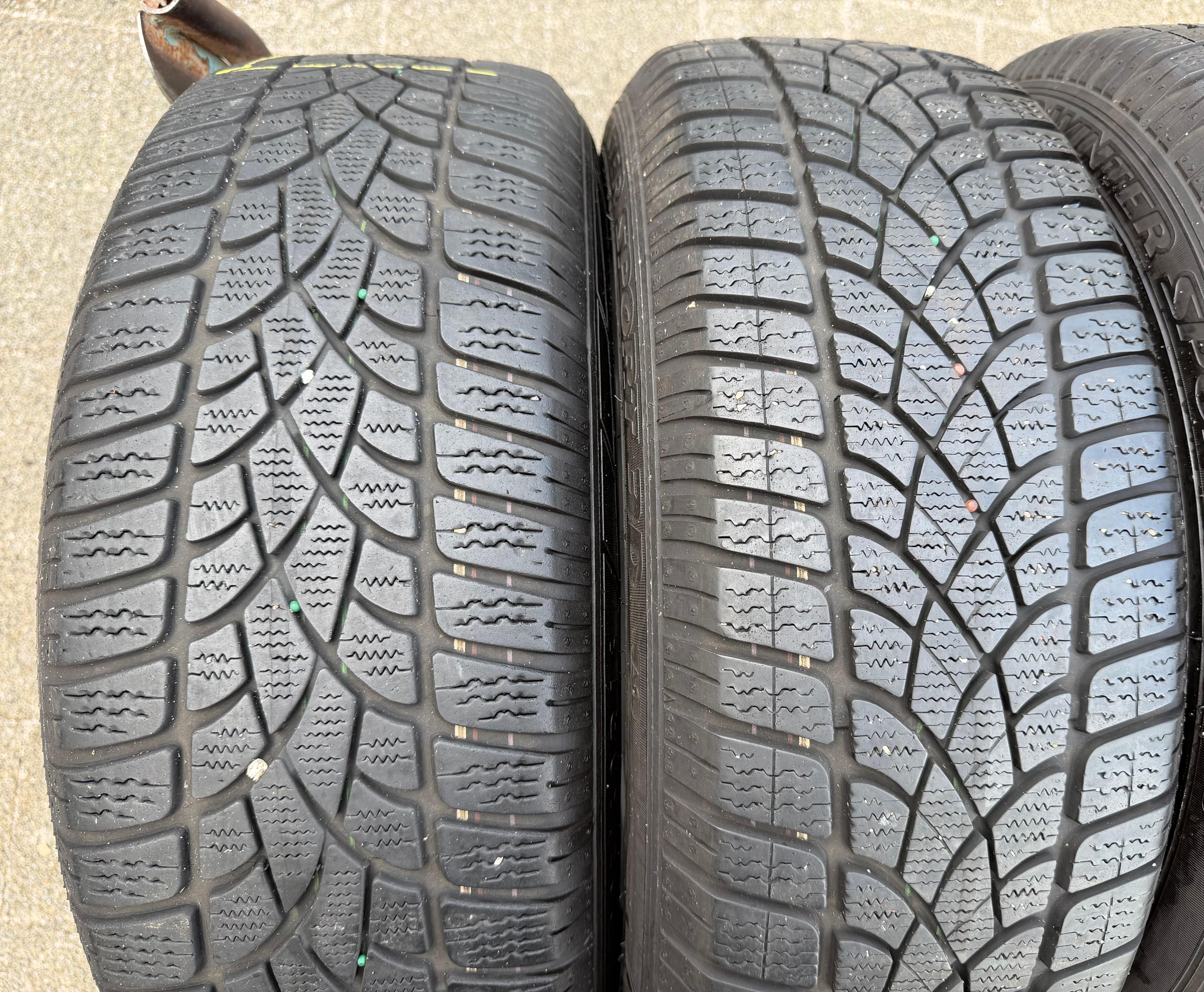 4 Original Alu Winterräder Audi A4 8W B9 8W0601025A 205/60R16 92H Dunlop