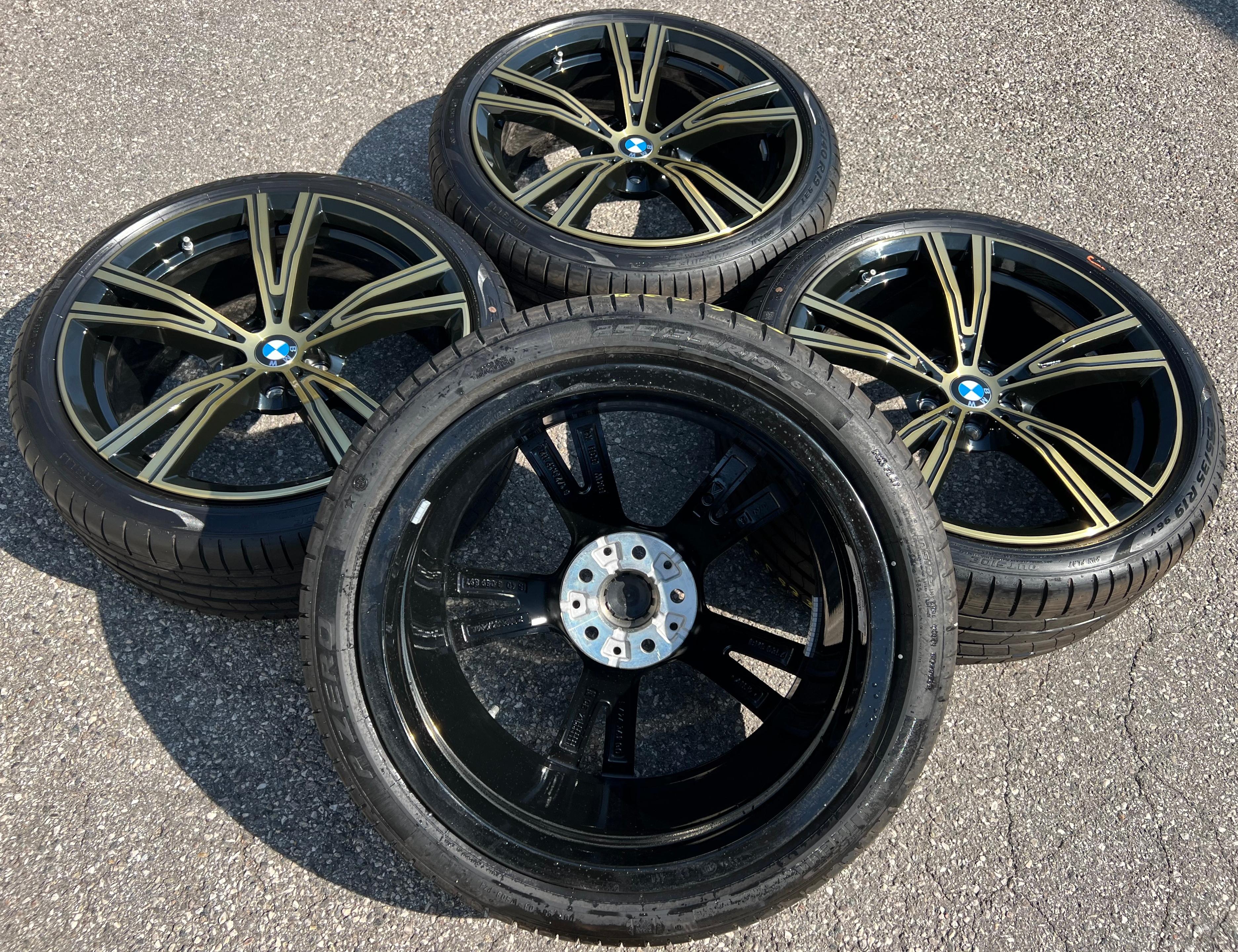ORIGINAL 19" ALU SOMMERRÄDER BMW 2ER G42 3ER REIHE G20 G21 4ER G22 G23 793i GOLD