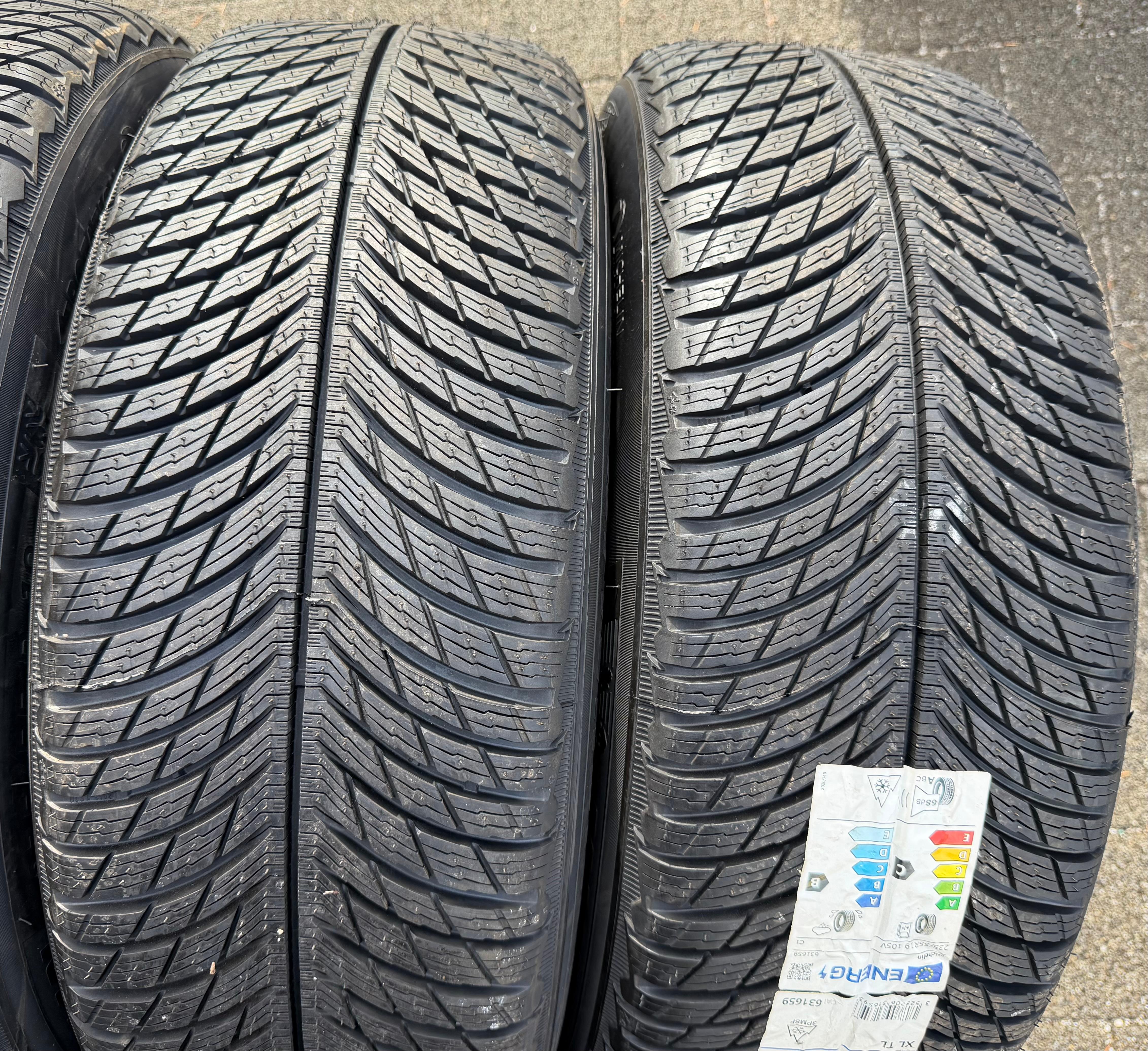 4 ruedas de invierno de aleación originales de 19" para Volvo XC90 II 31680216 235/55R19 105V Michelin