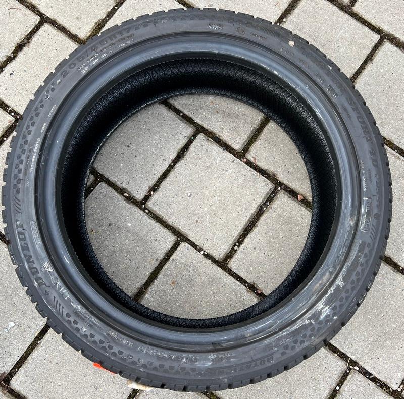 2 x 205/45R17 88V Winterreifen Dunlop Winter Sport 4D Runflat 7,5mm 2020