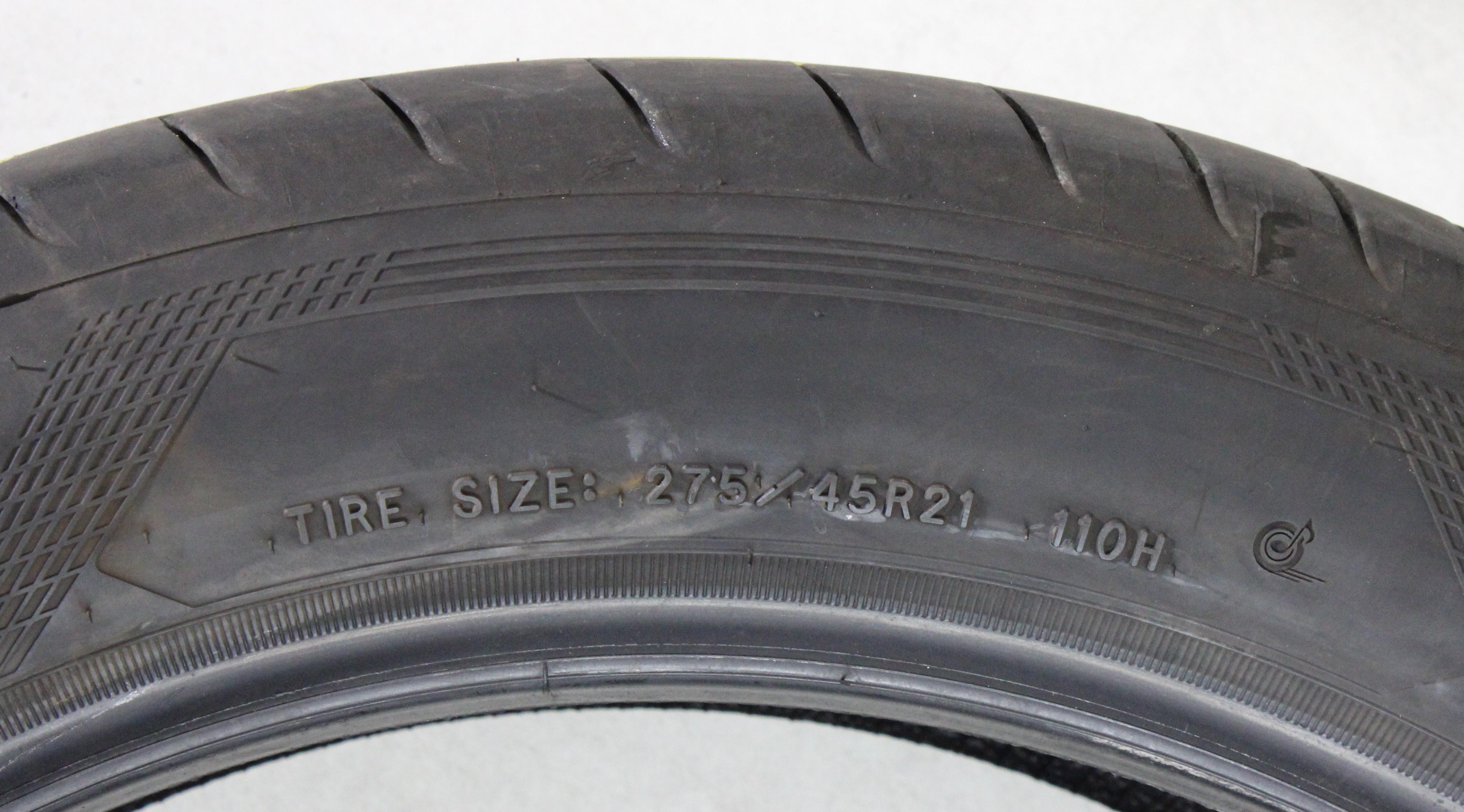 1 x 275/45R21 110H Pneus été Goodyear Eagle F1 Asymmetric 5 MO 5-5,5 mm 2025 Silent