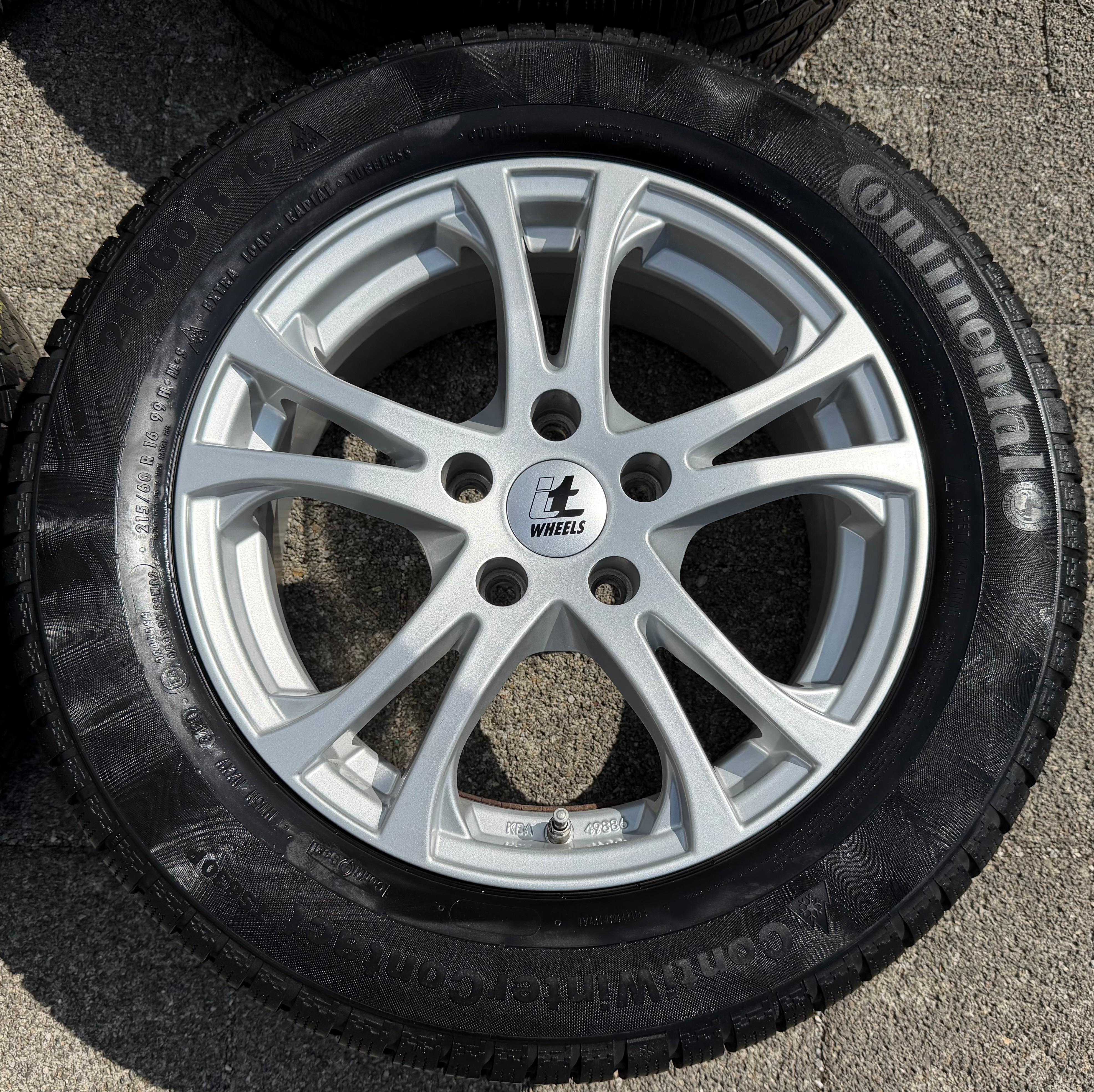 4 Alu Winterräder VW Passat T-Roc Bus T4 Sharan Seat Ateca Alhambra Skoda Superb Octavia
