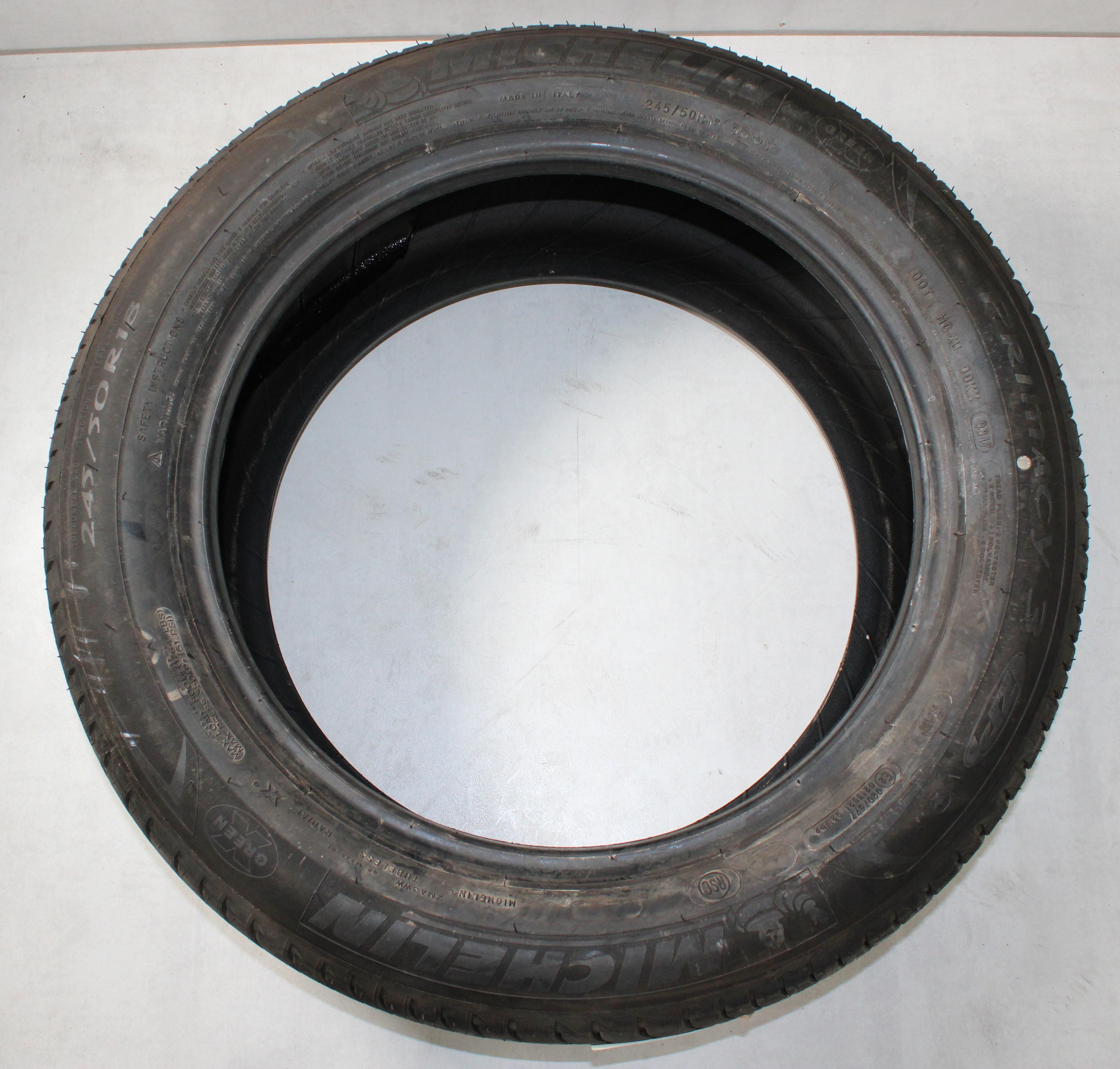 1 x 245/50R18 100Y Sommerreifen Michelin Primacy 3 ZP Runflat 6,5-7mm 2017 *