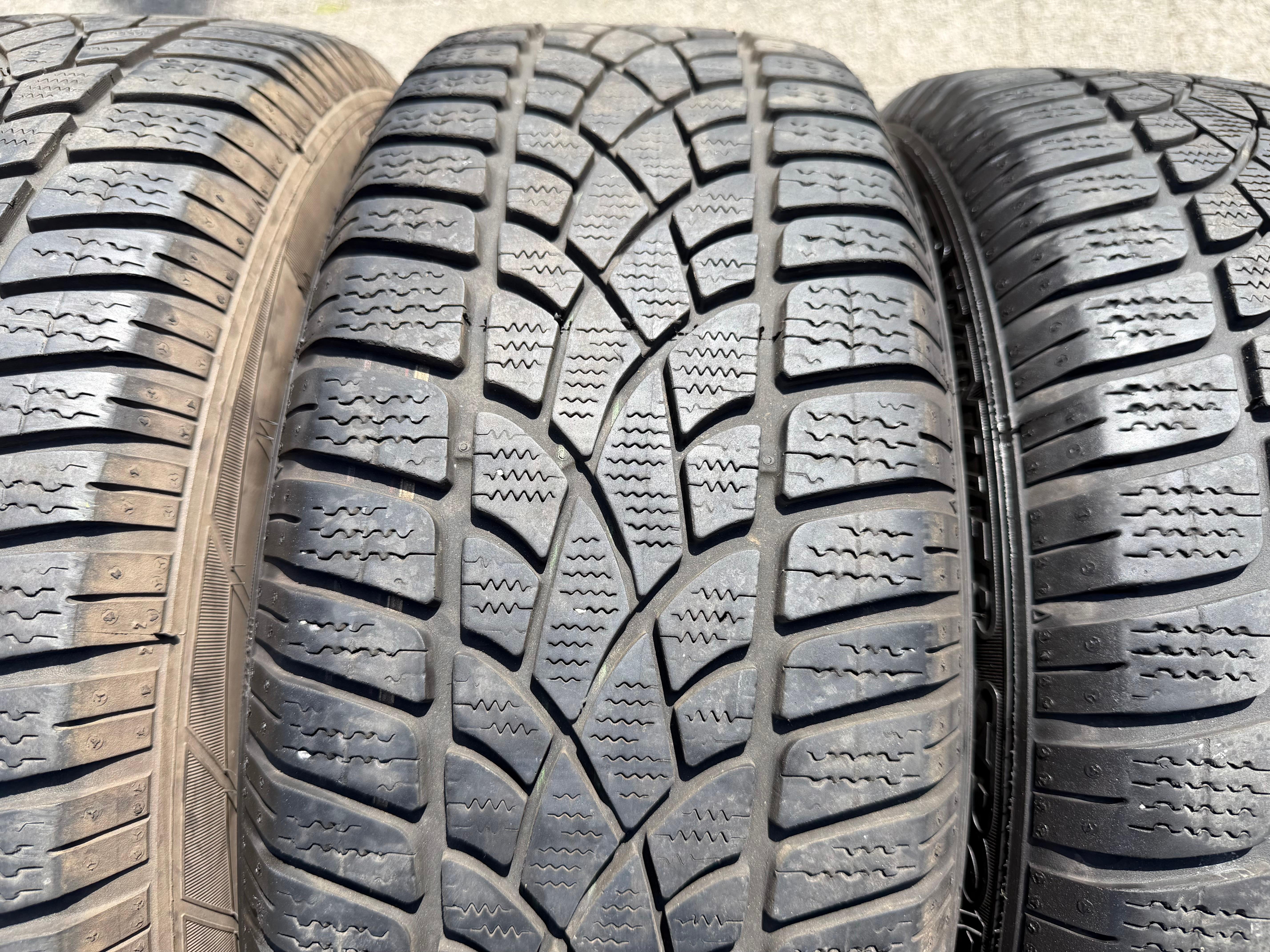 4 ruedas de aleación originales de invierno Audi A4 8W B9 8W0601025A 205/60R16 92H Dunlop