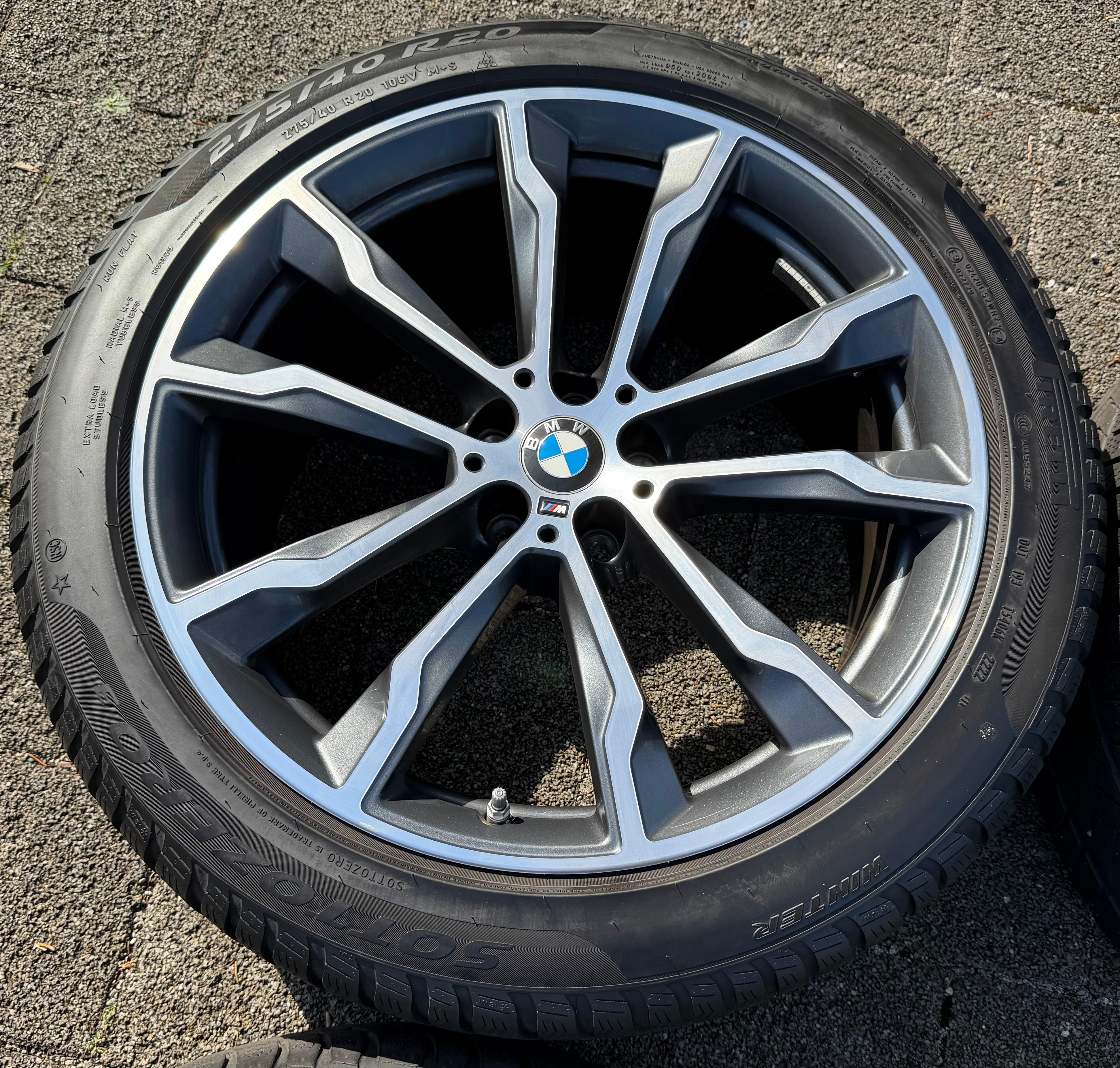 4 Original 20" Alu Winterräder BMW X3 G01 X4 G02 Styling M699 8010268 8010269