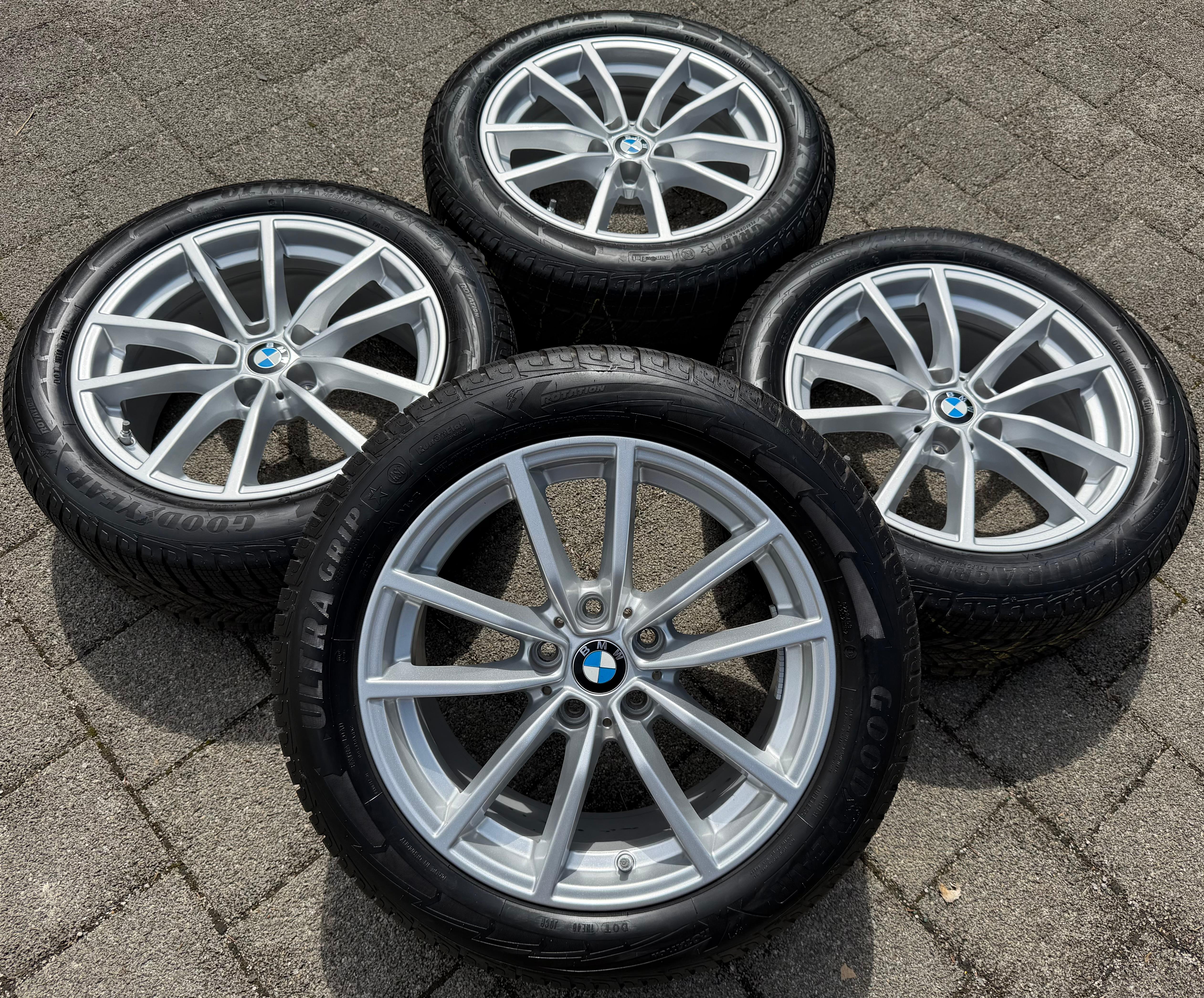 4 originele 17-inch aluminium wintervelgen voor BMW 3-serie G20, G21, 4ER, G22 en G23, Styling 778, TPMS, 2024