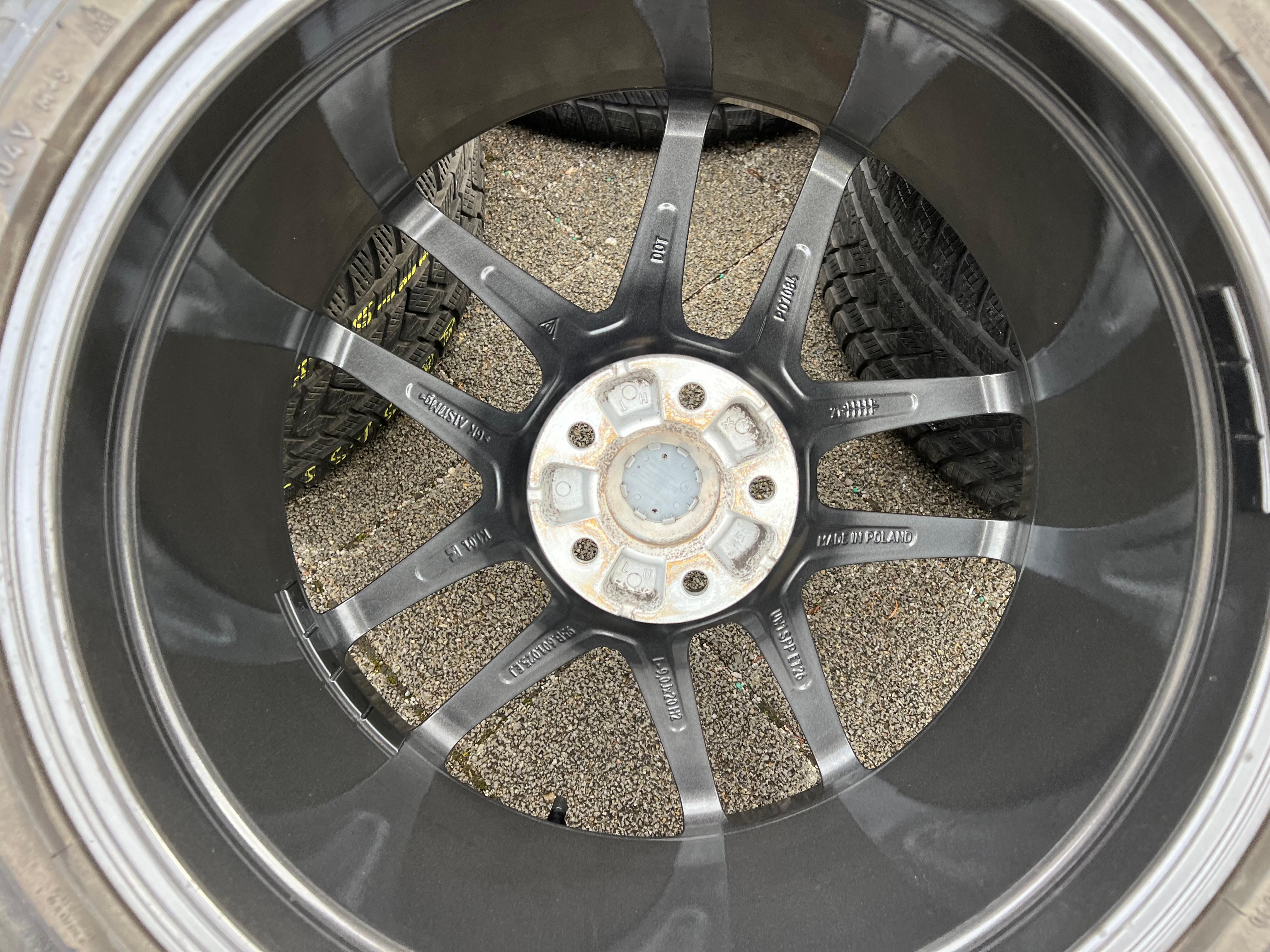 4 ORIGINAL 20" ALU WINTERRÄDER PORSCHE MACAN 265/45R20 104V 295/40R20 106V RDKS