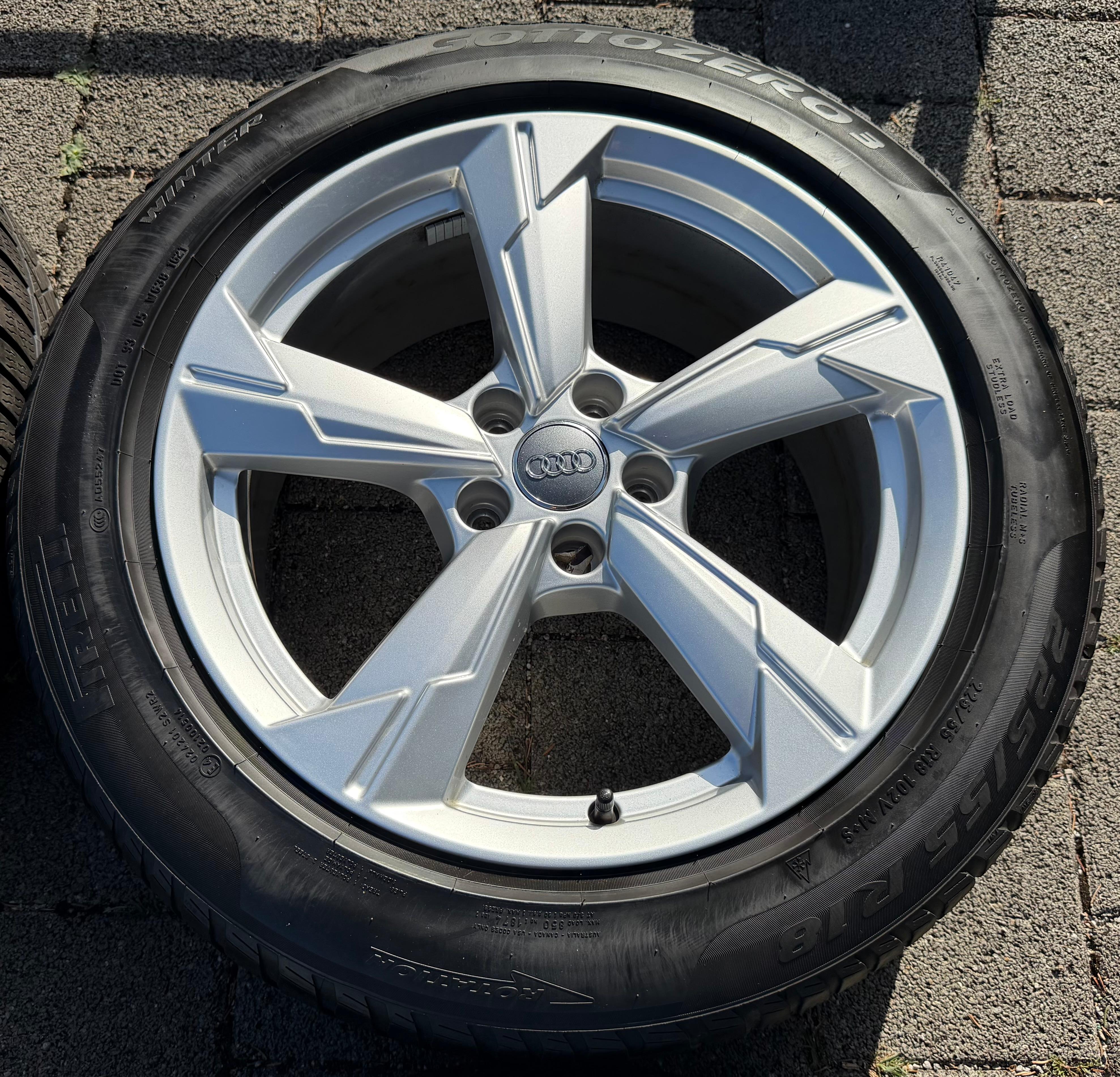 4 ORIGINAL 18" ALUFELGEN FELGEN AUDI A6 4K F2 C8 4K0601025D 8x18 ET39 FREIHAUS