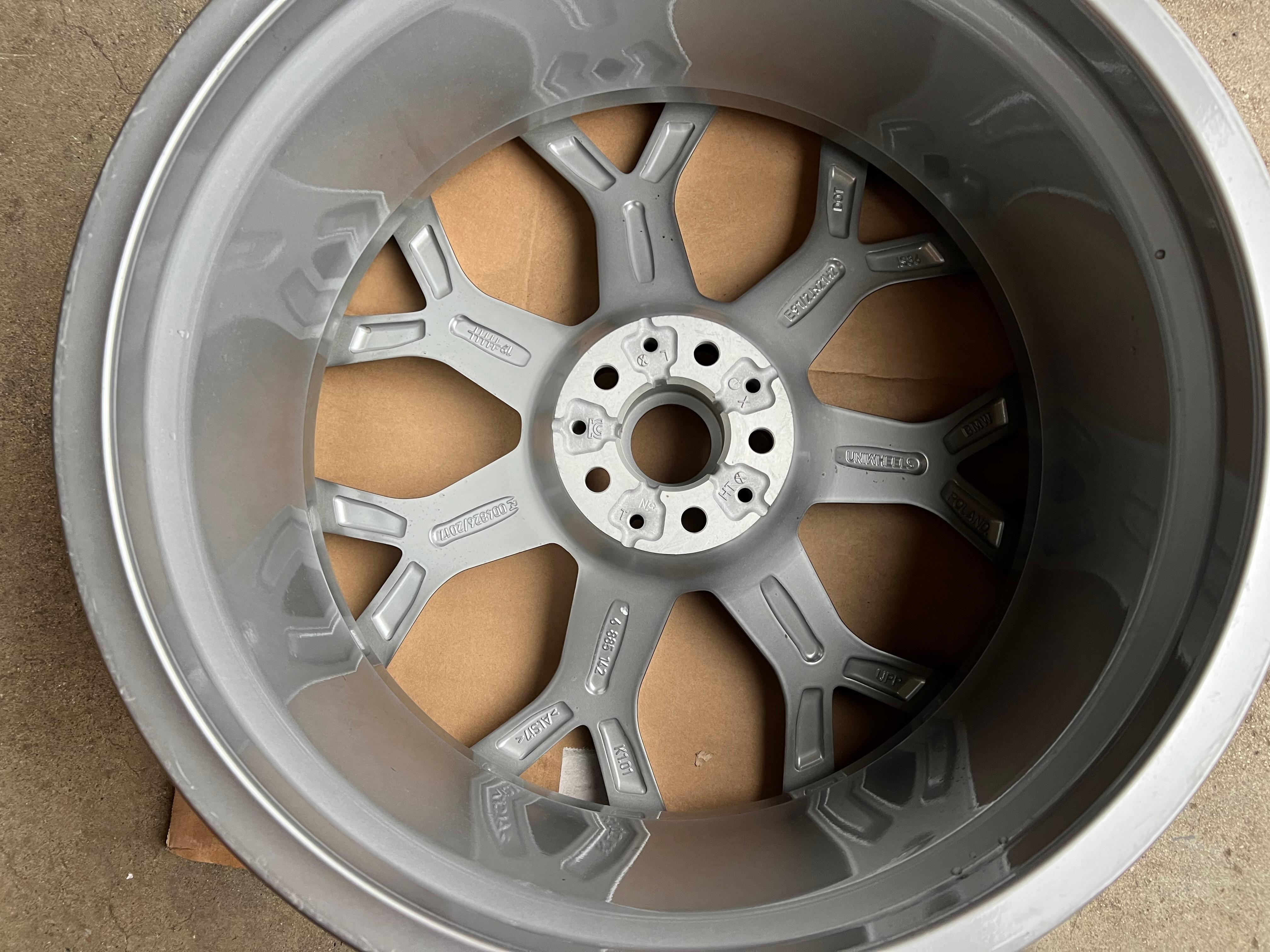 1 X CERCHIO ORIGINALE 21" IN ALLUMINIO BMW X7 G07 6885142 STYLING 753 9,5x21 ET36 FREIHAUS