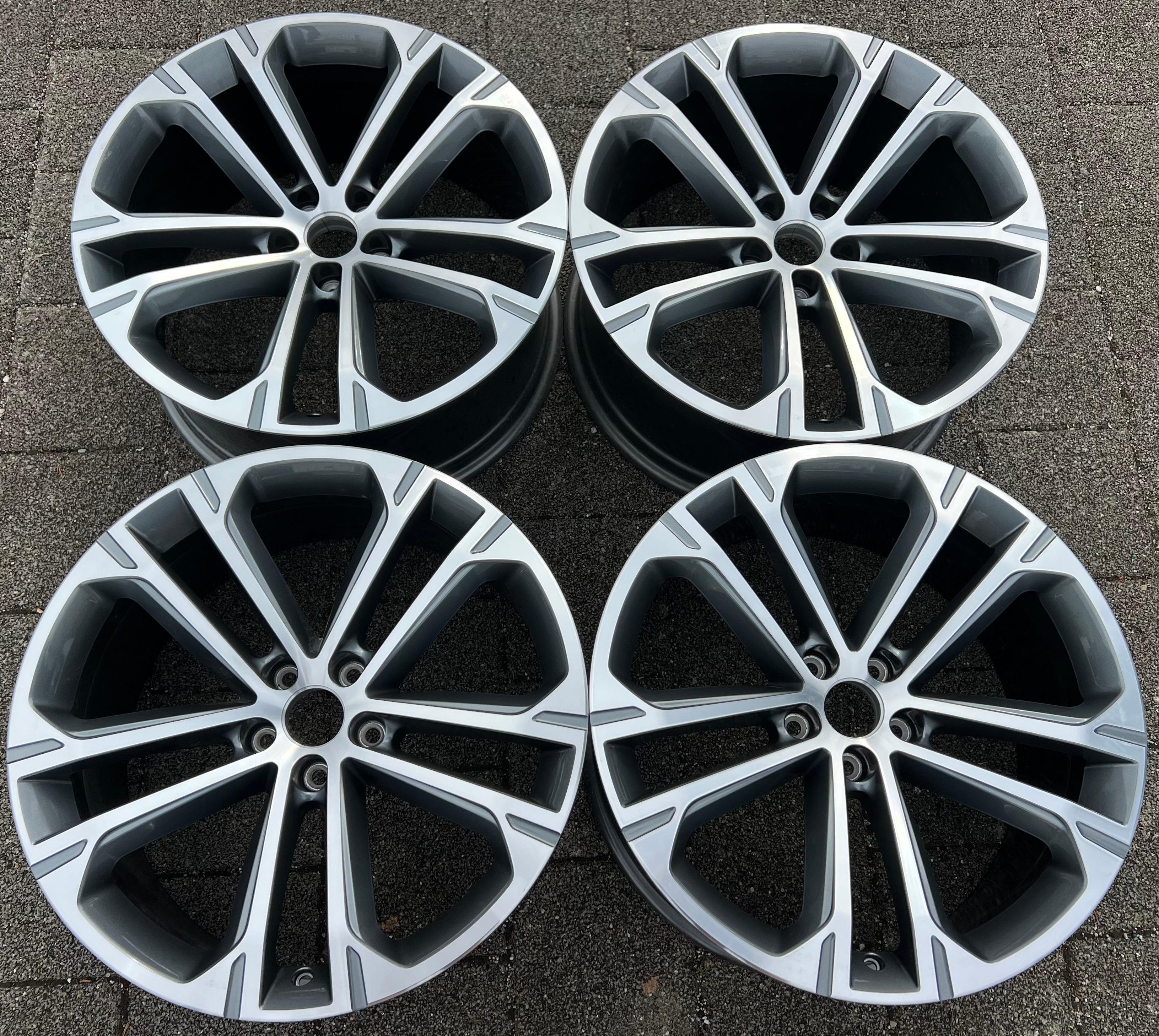 4 ORIGINAL 20" ALUFELGEN FELGEN AUDI Q7 SQ7 4M 9x20 ET28 4M0601025EA FREIHAUS