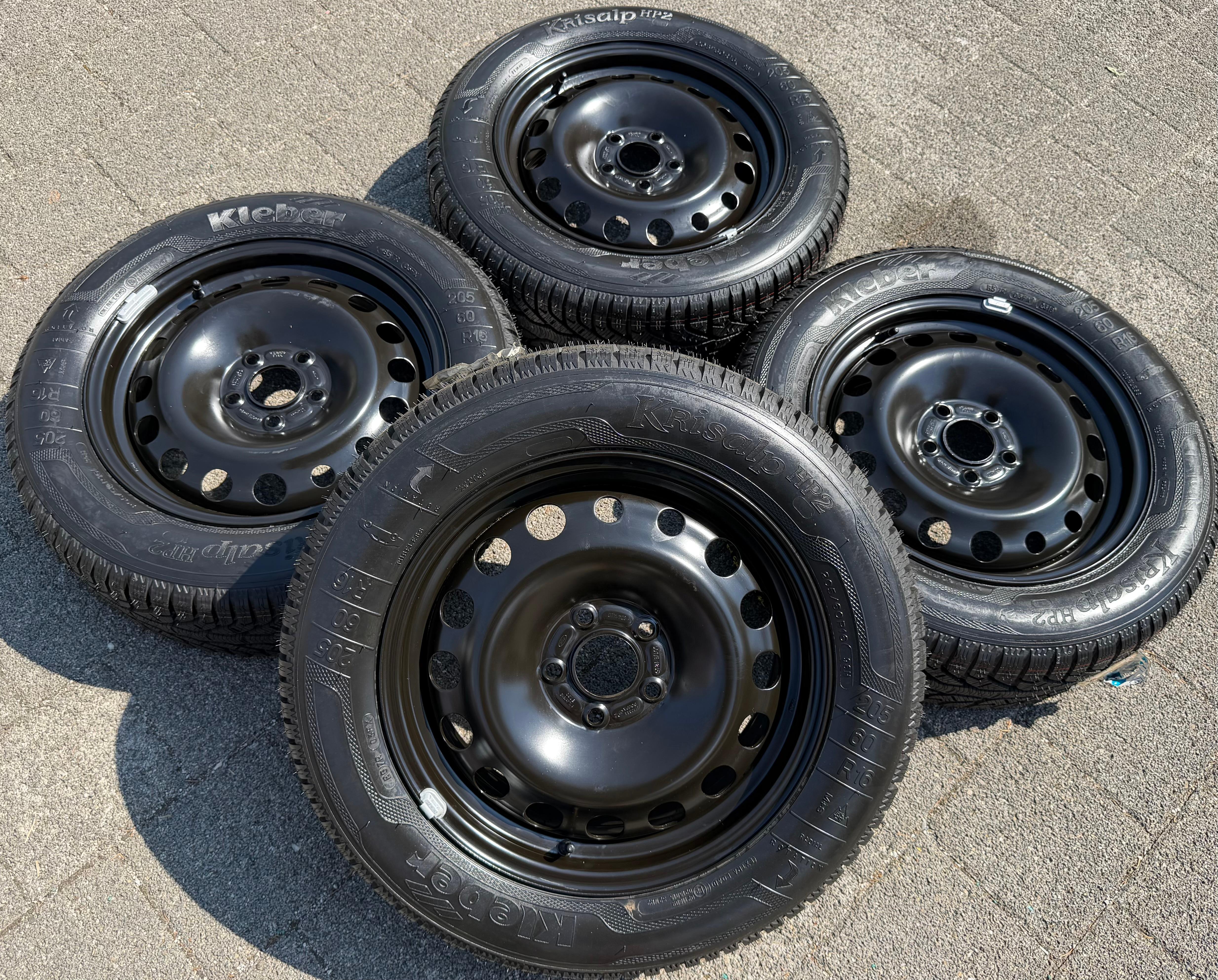 4 Winterräder Ford Transit Tourneo Connect PJ2 PU2 205/60R16 96H Kleber RDKS