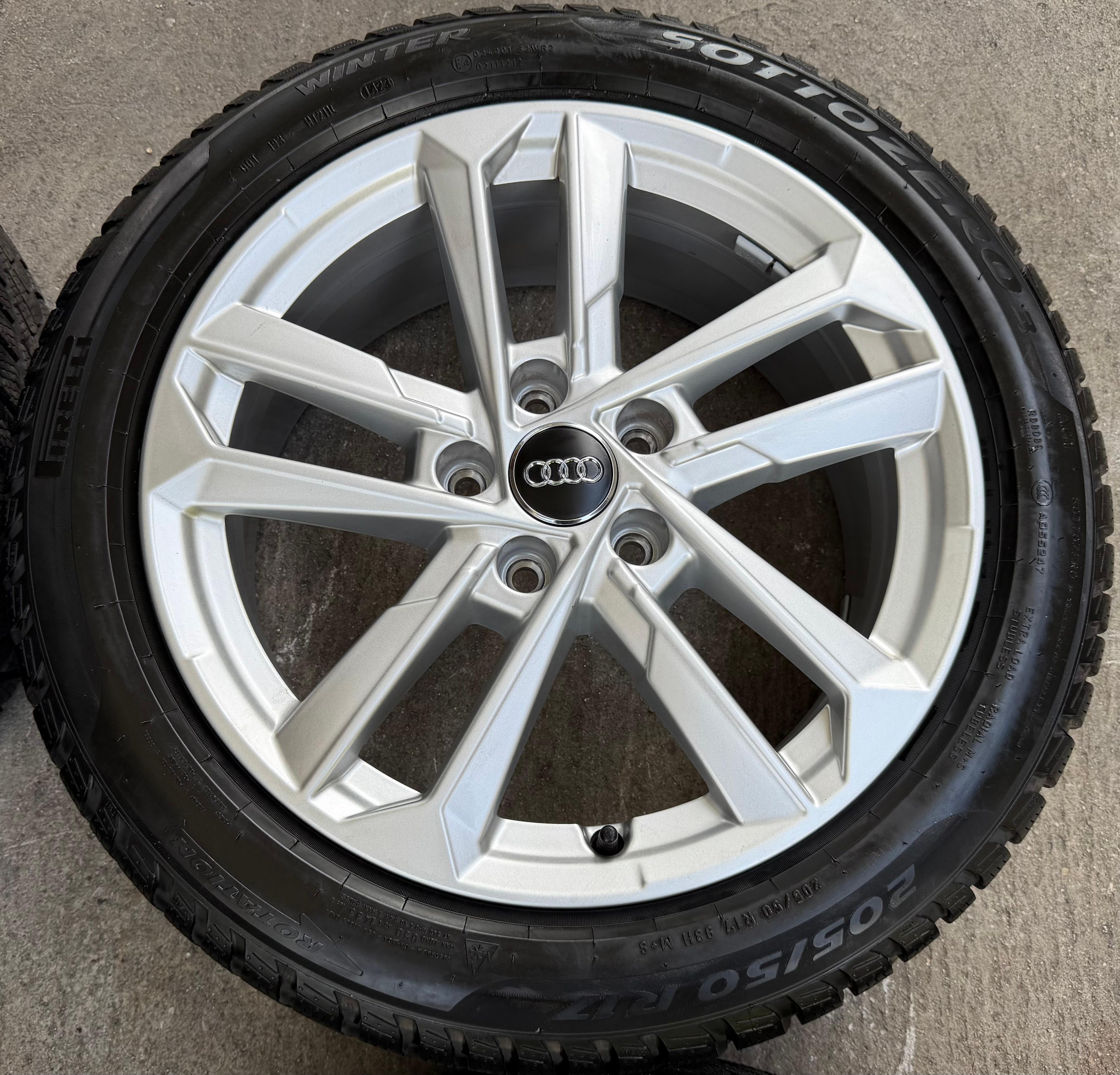 4 Original 17" Alu Winterräder Audi A3 S3 8Y 8Y0601025L 205/50R17 93H Pirelli