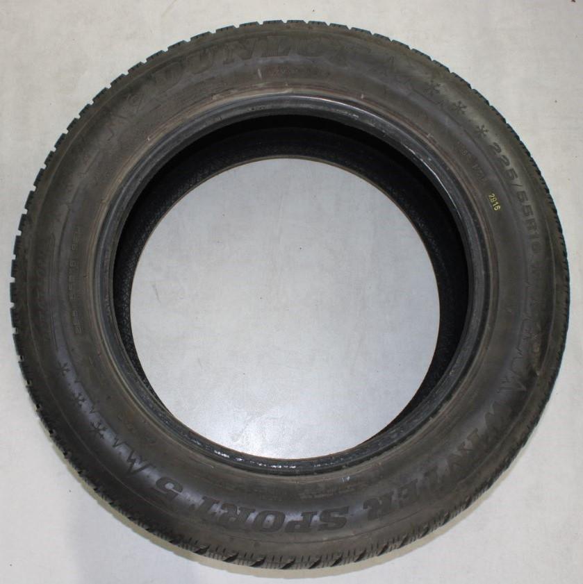 2 x 225/55R16 95H winterbanden Dunlop Winter Sport 5 5,5-6mm 2016