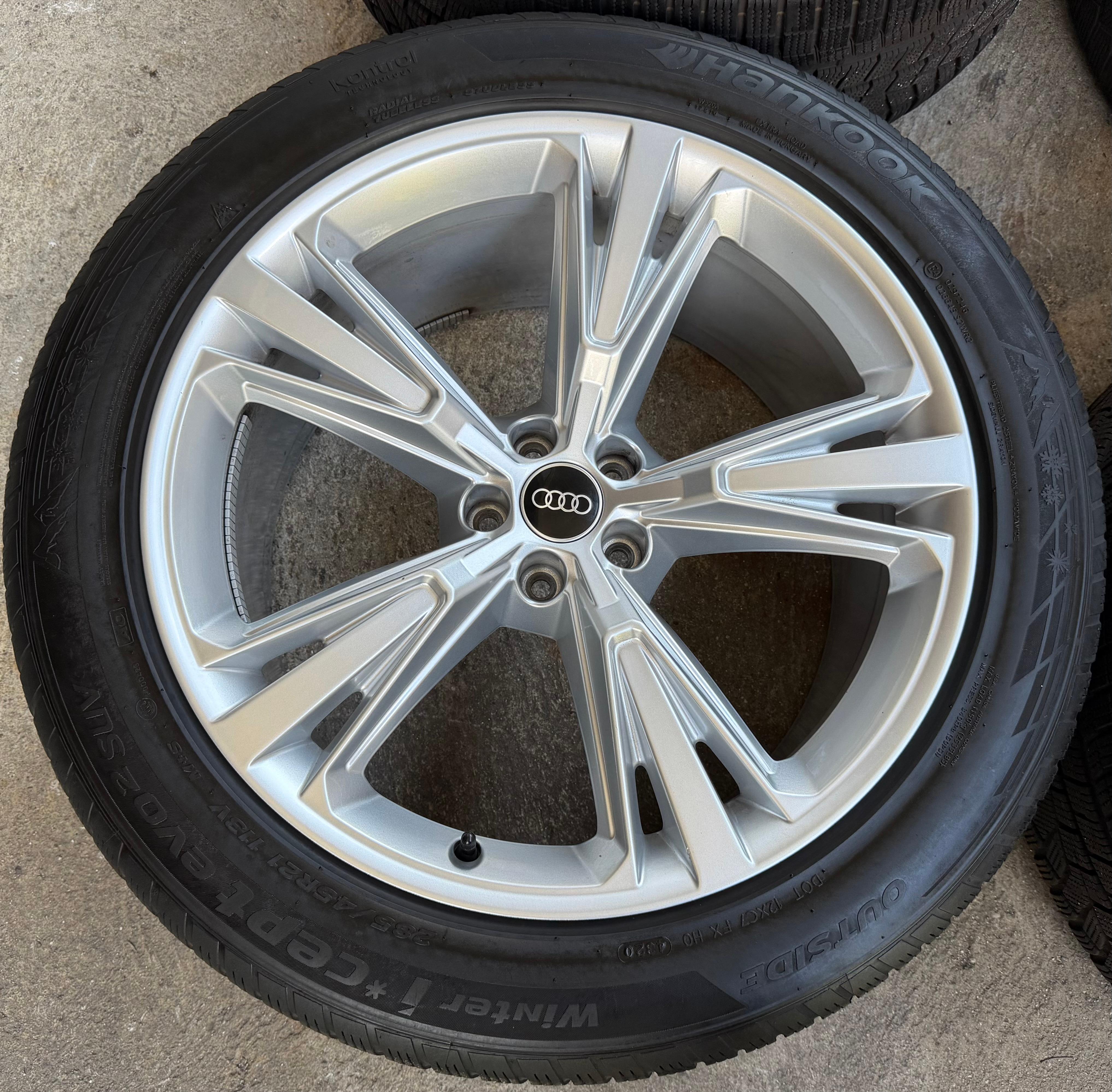 4 Original 21" Alu Winterräder Audi Q8 SQ8 4M 4M8601025H 285/45R21 113V Hankook