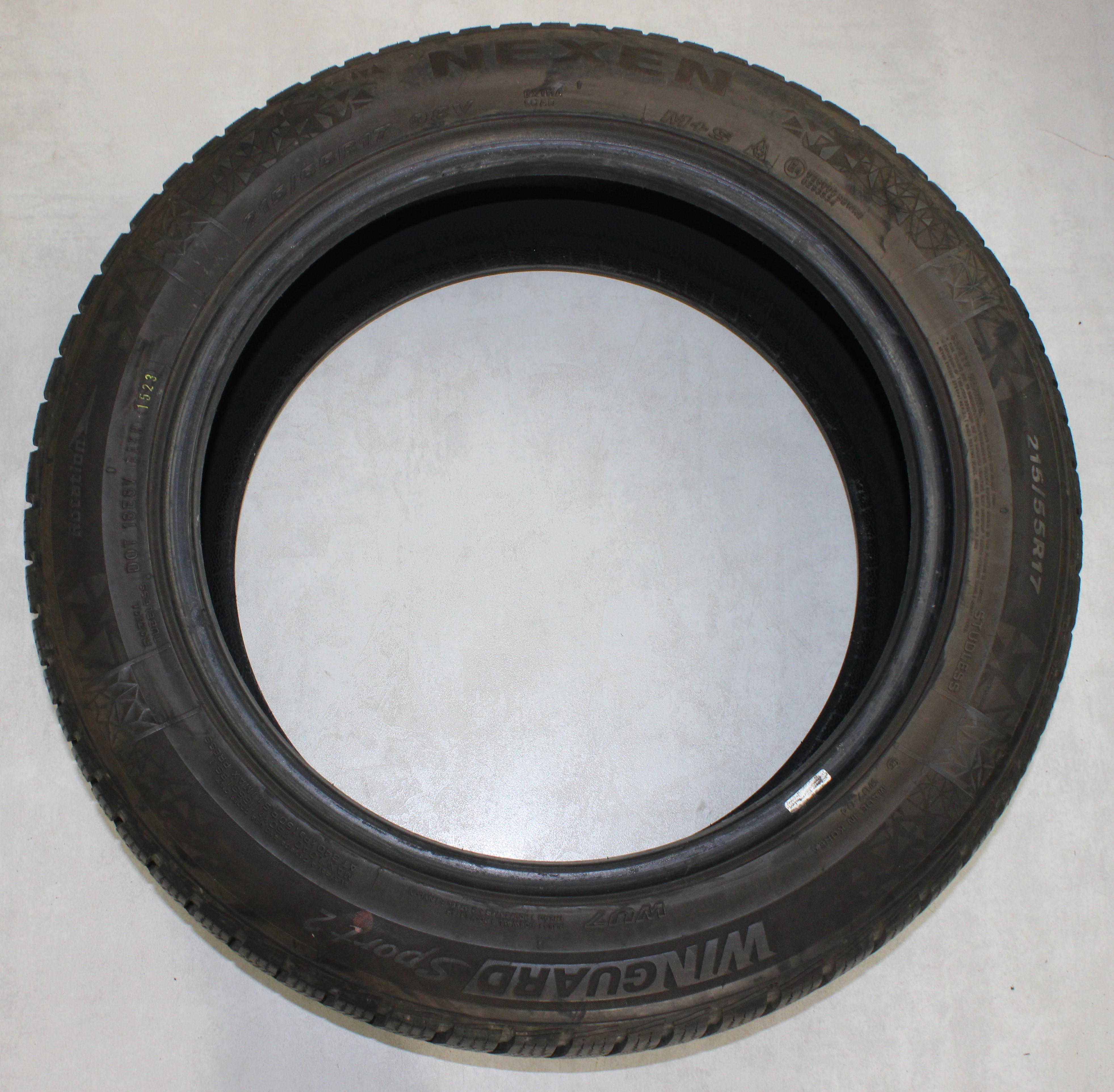 2 x 215/55R17 98V neumáticos de invierno Nexen Winguard Sport 2 6-6,5 mm 2023/2024 XL