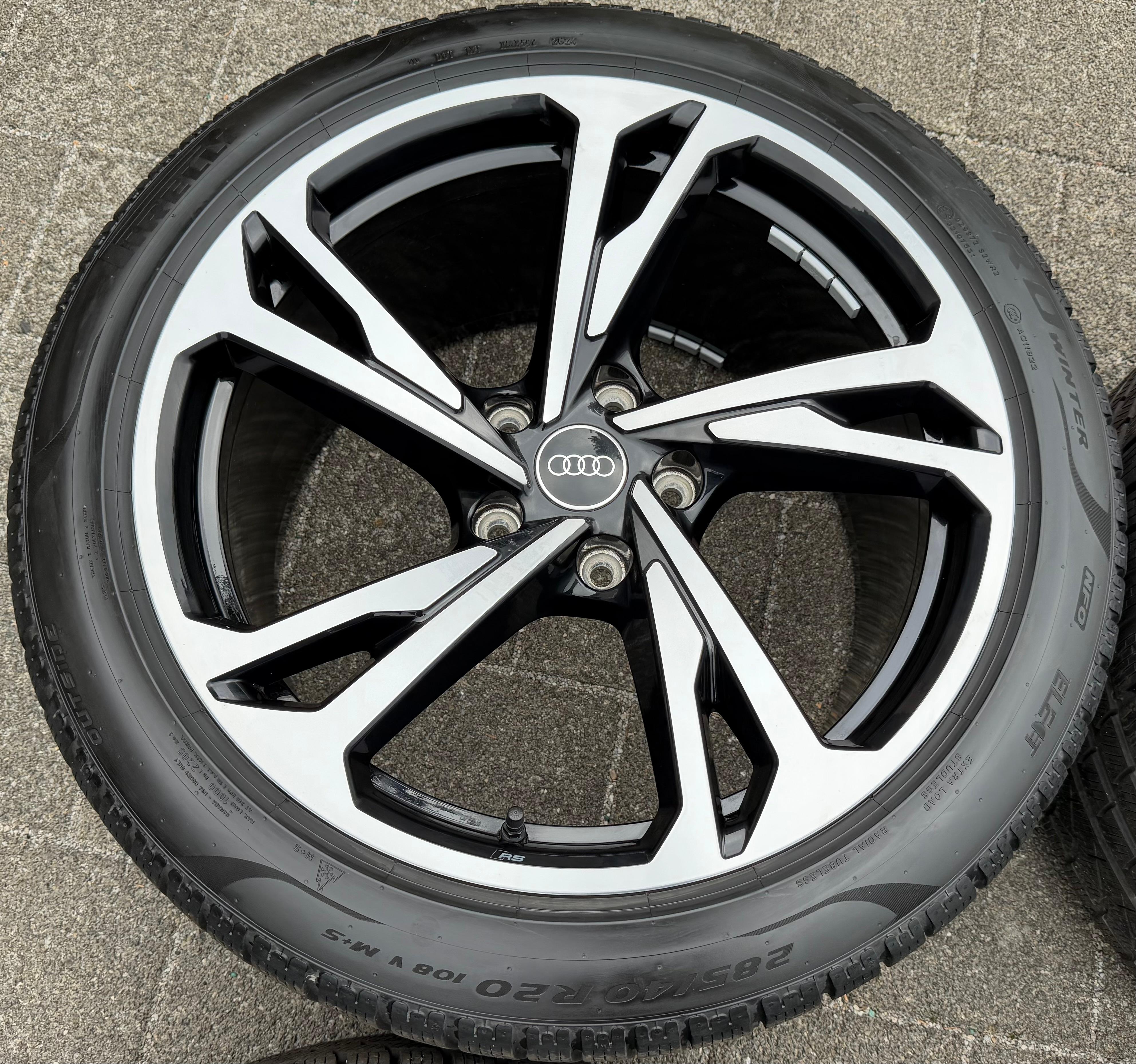 4 ORIGINAL 20" ALU WINTERRÄDER AUDI ETRON E-TRON GT 4J3601025AM 4J3601025AL