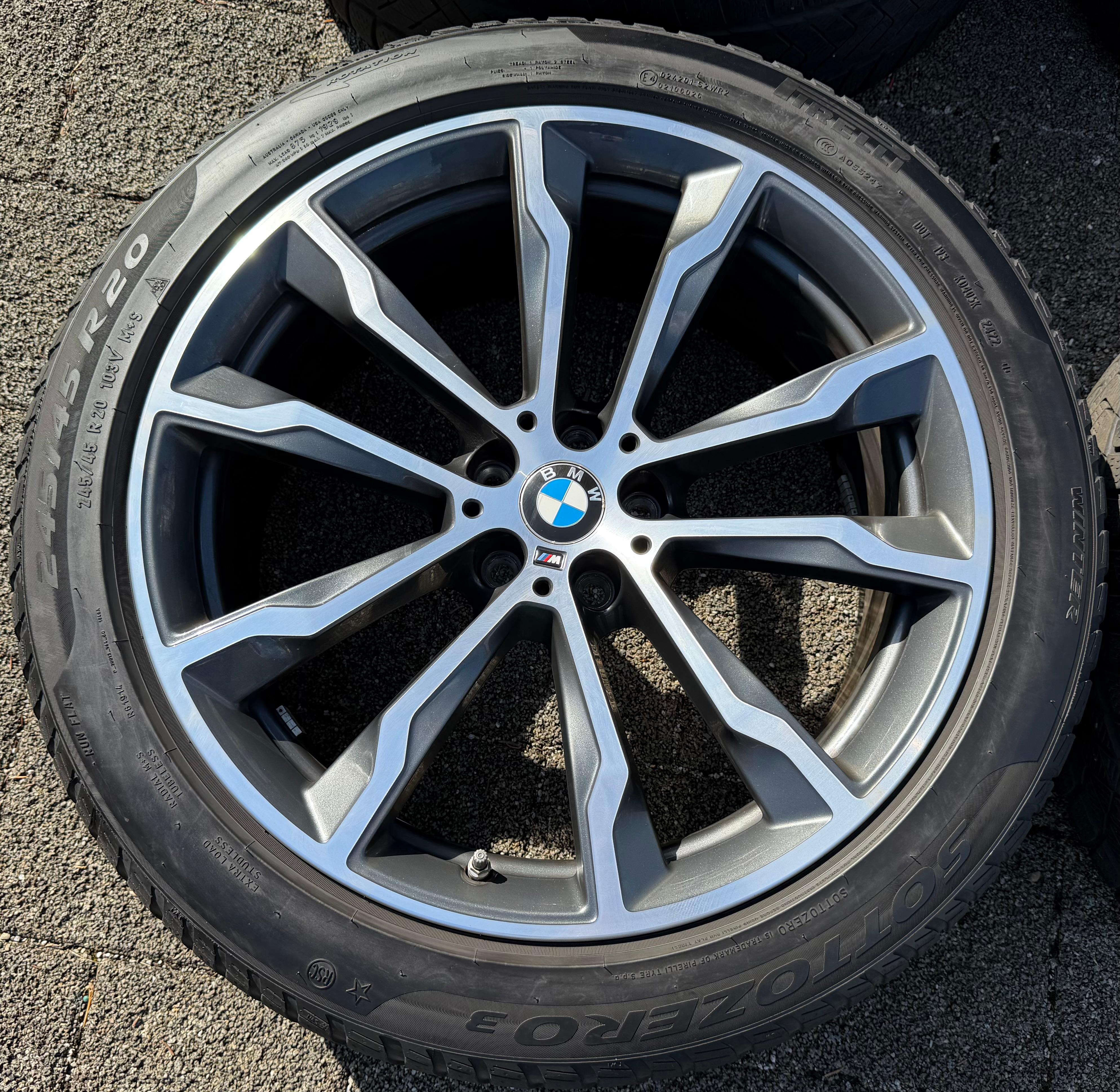 4 Original 20" Alu Winterräder BMW X3 G01 X4 G02 Styling M699 8010268 8010269
