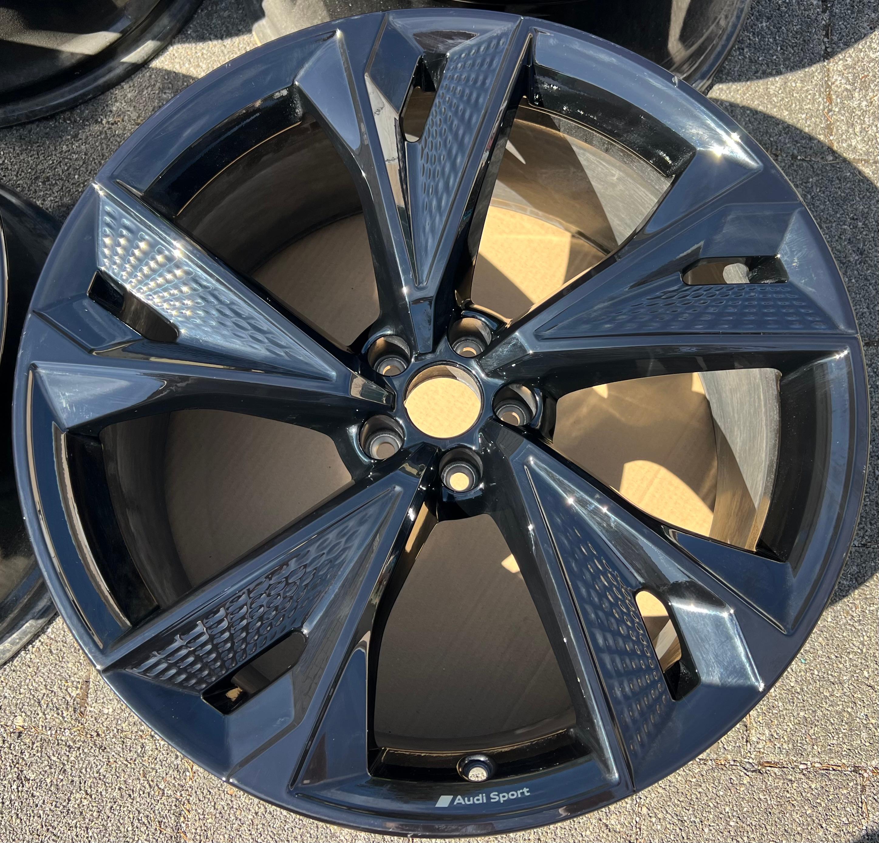 4 ORIGINELE 22" aluminium velgen AUDI RS6 RS7 4K F2 C8 3 4K0601025BC 10,5x22 ET19