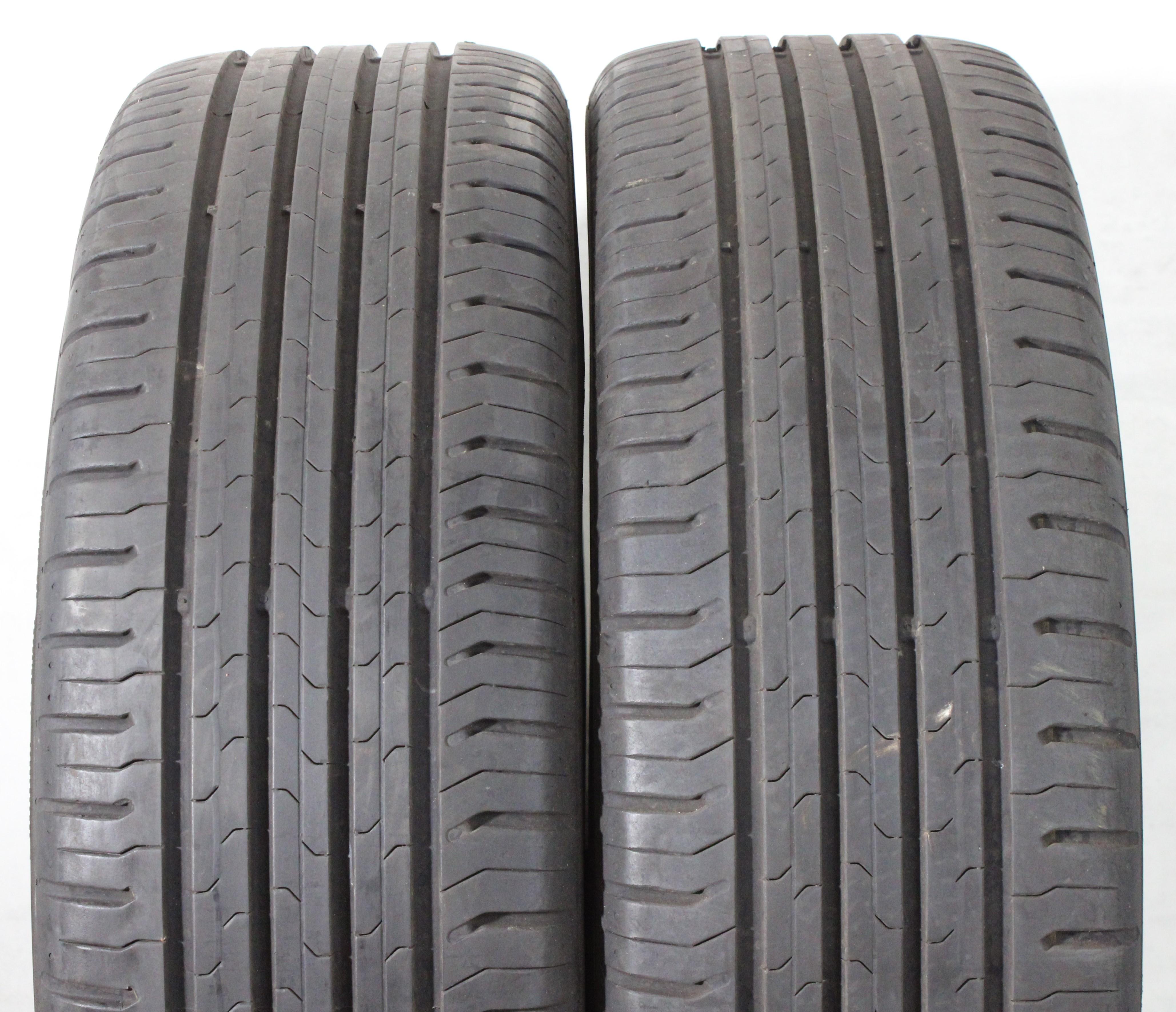 2 x 215/60R17 96H Sommerreifen Continental Eco Contact 5 6,5-7mm 2015