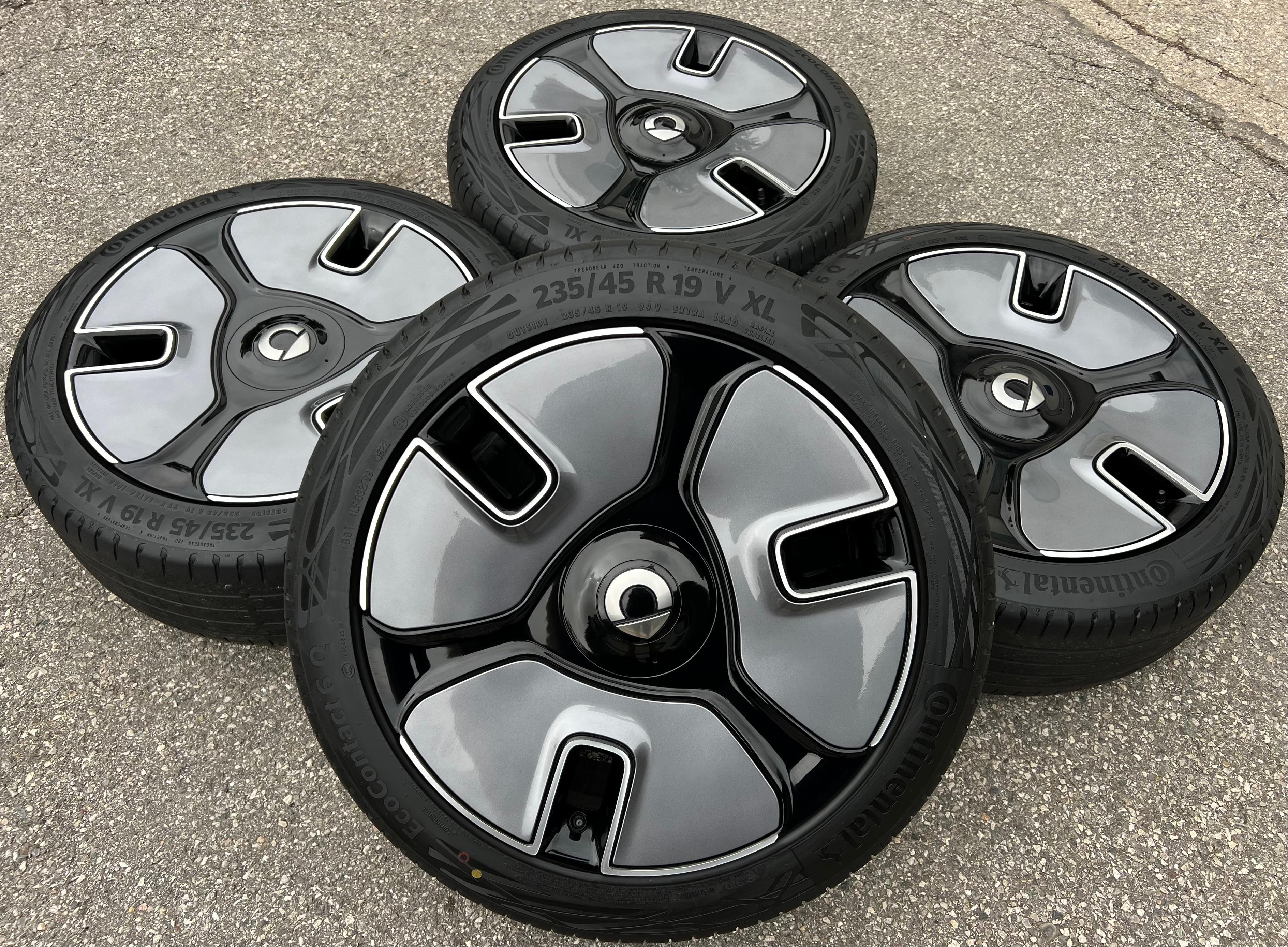 4 ORIGINAL 19" ALUFELGEN SMART #1 8x19 ET48 8891960679 FELGEN RDKS FREIHAUS