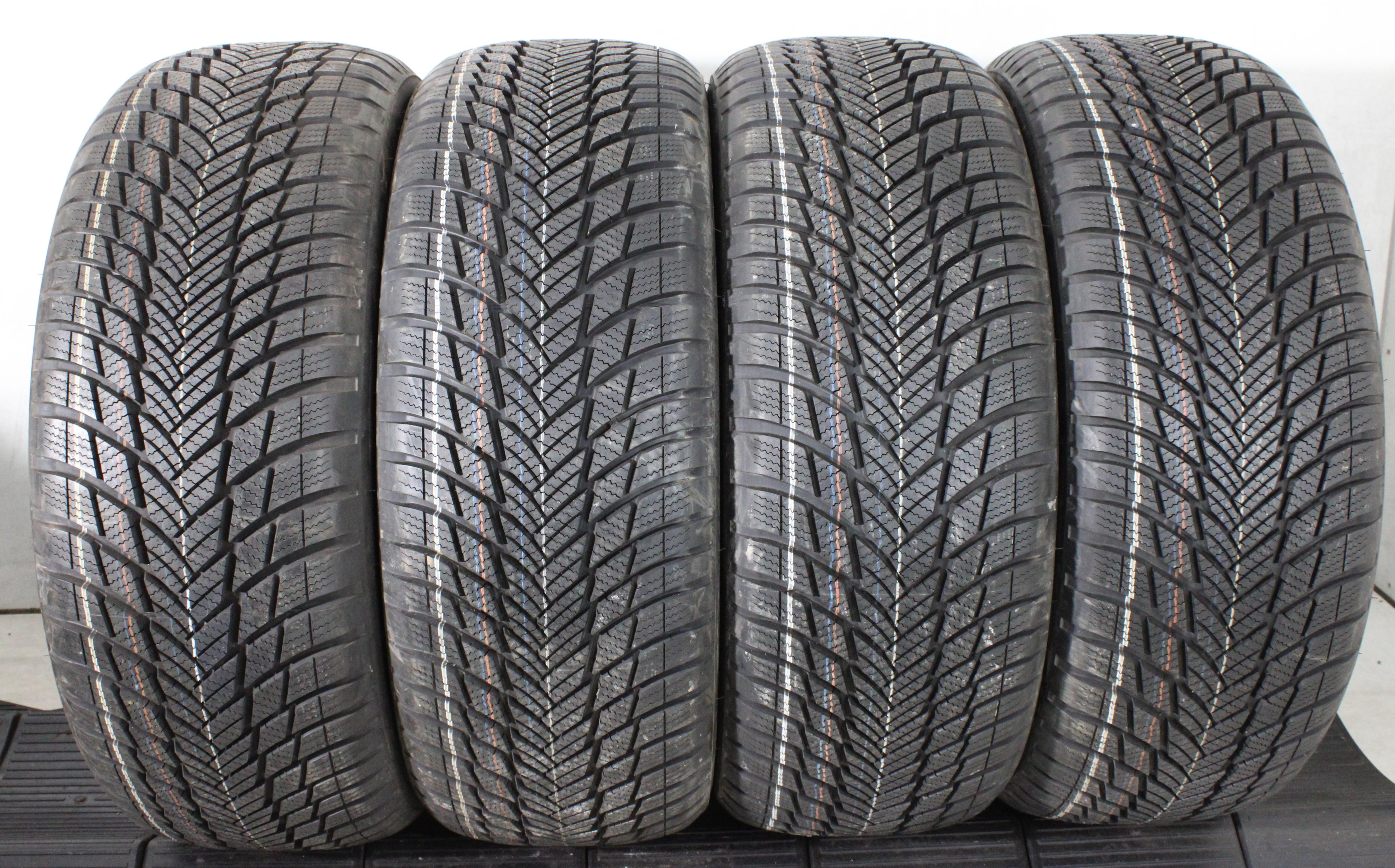 4 x 235/55R18 100H Winterreifen Bridgestone Blizzak LM001 AO Volles Profil 2019