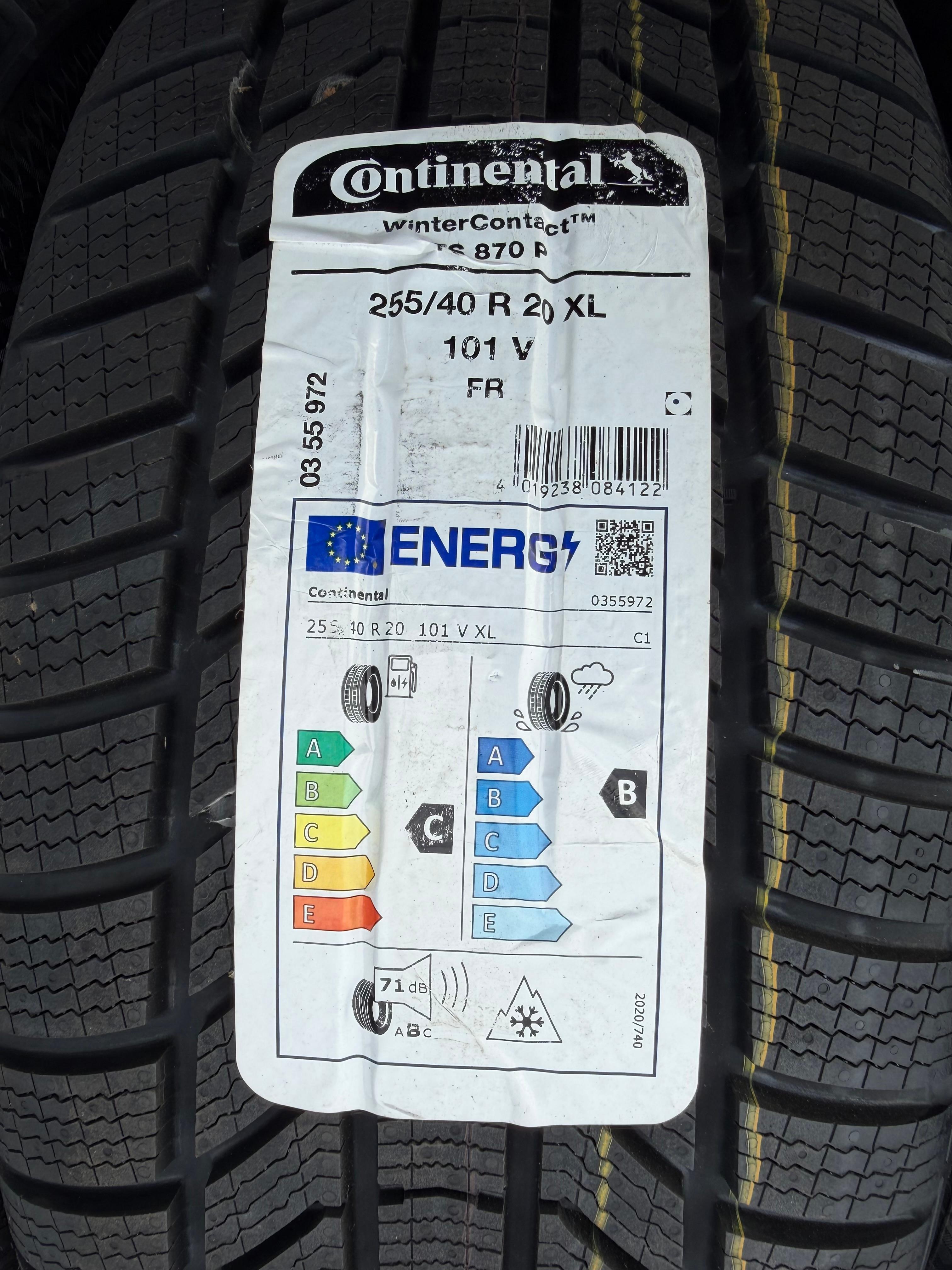 4 ruedas de invierno de aleación originales de 20" para Volvo XC40 235/45R20 100V 255/40R21 101V Continental