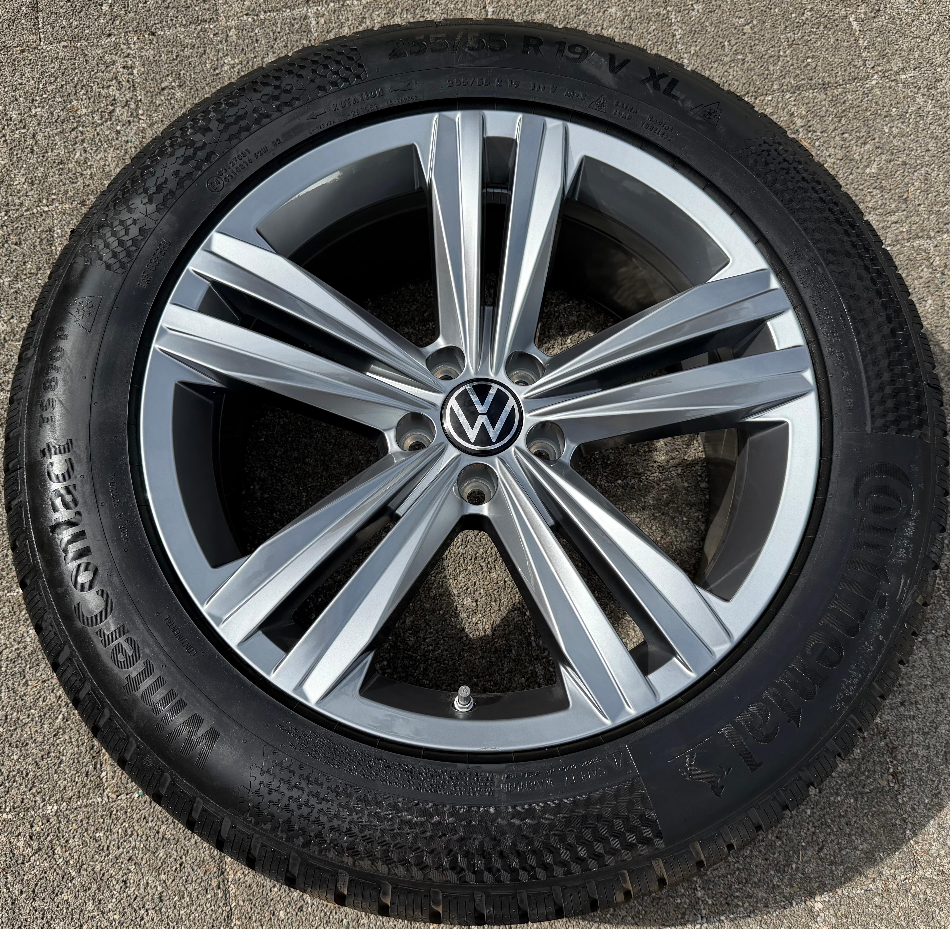 1 X Original 19" Alufelge VW Touareg 3 III CR7 760601025P 8,5x19 ET38 Sebring RDKS