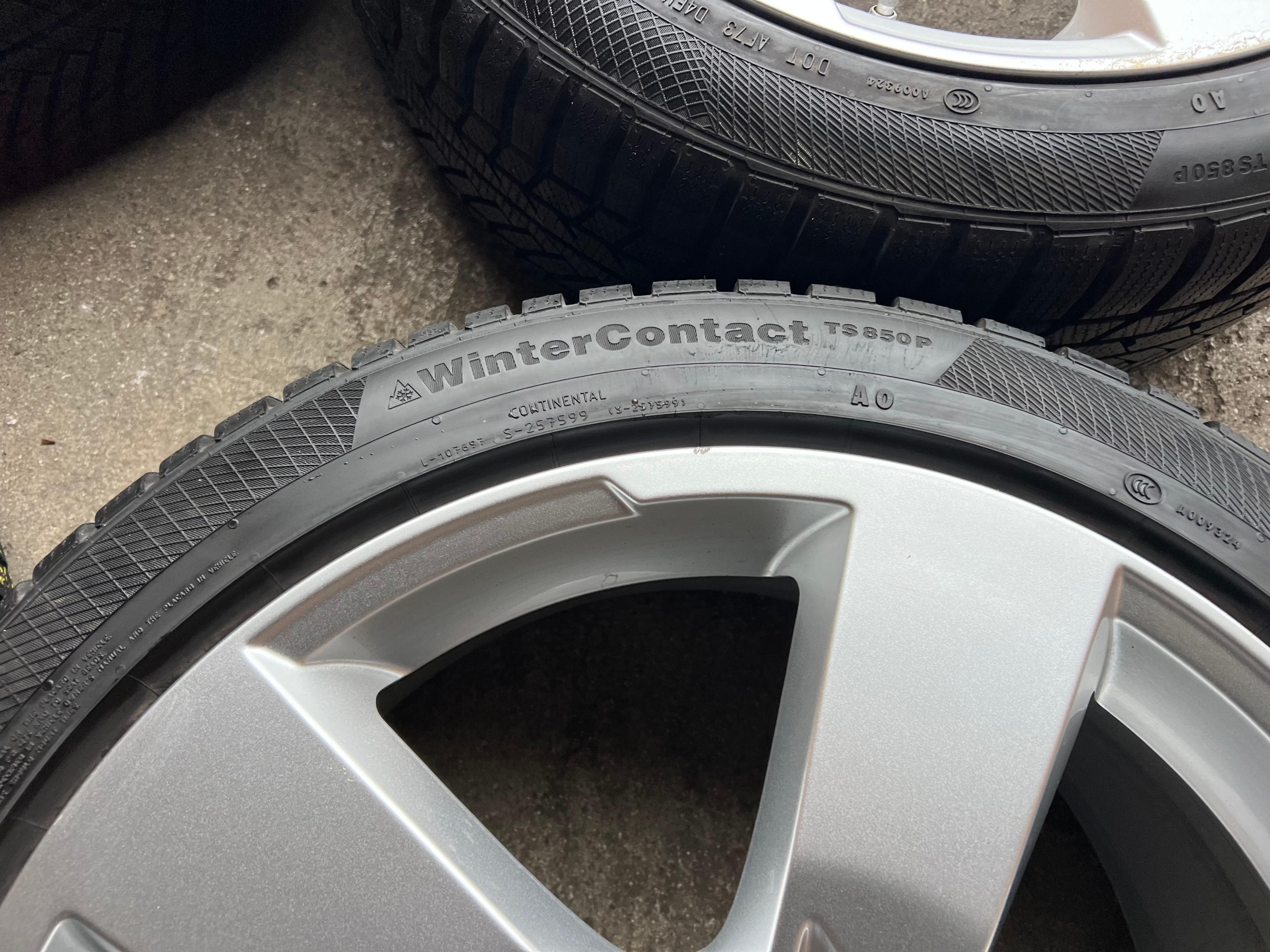 4 RUOTE IN LEGA ORIGINALI DA 20" PER L'INVERNO AUDI A6 S6 C8 4K0601025K 2022 255/40R20 101W CONTINENTAL