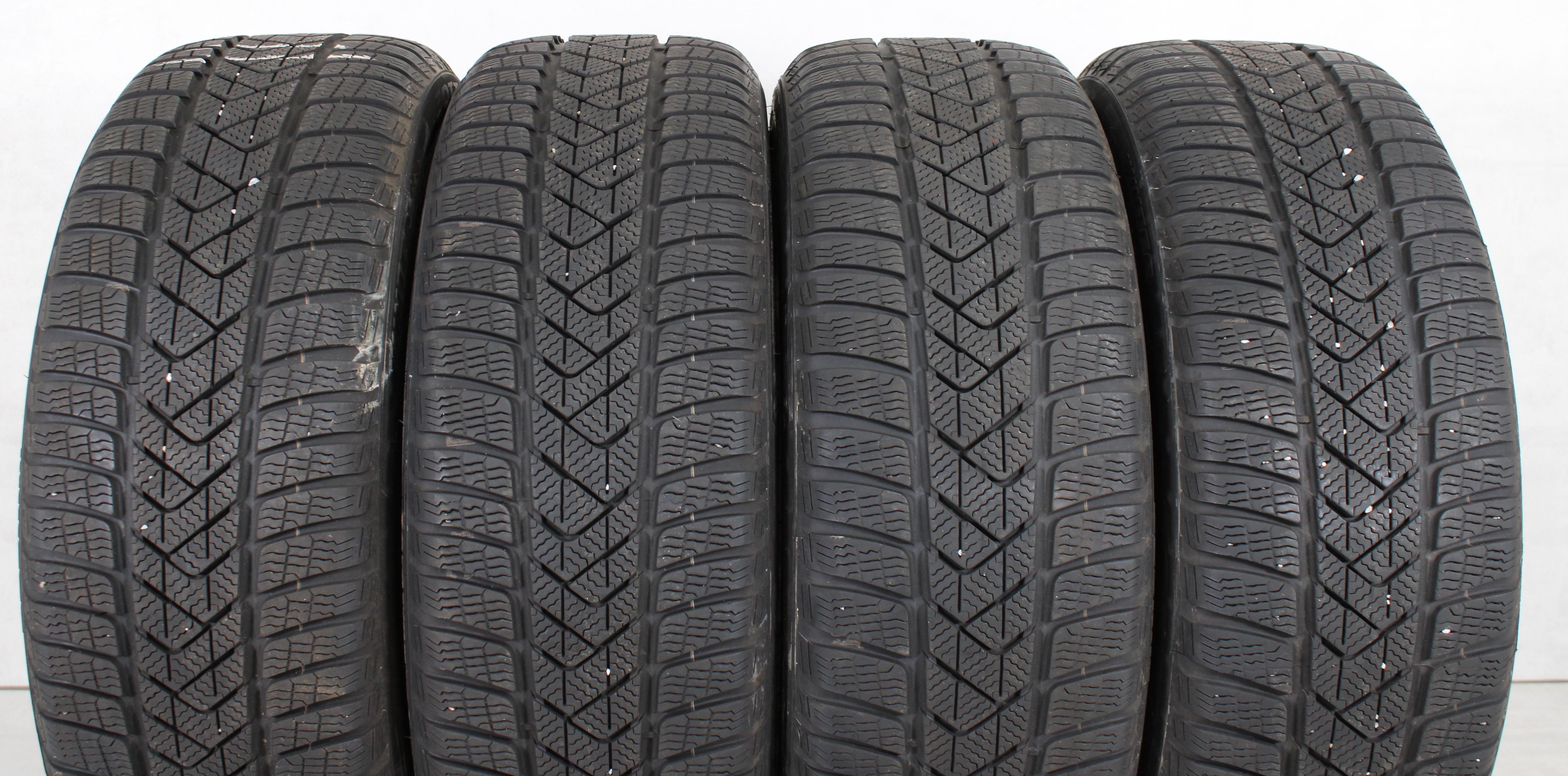 4 x 225/45R19 96V pneumatici invernali Pirelli Sottozero 3 Runflat 6,5-7mm 2020 *