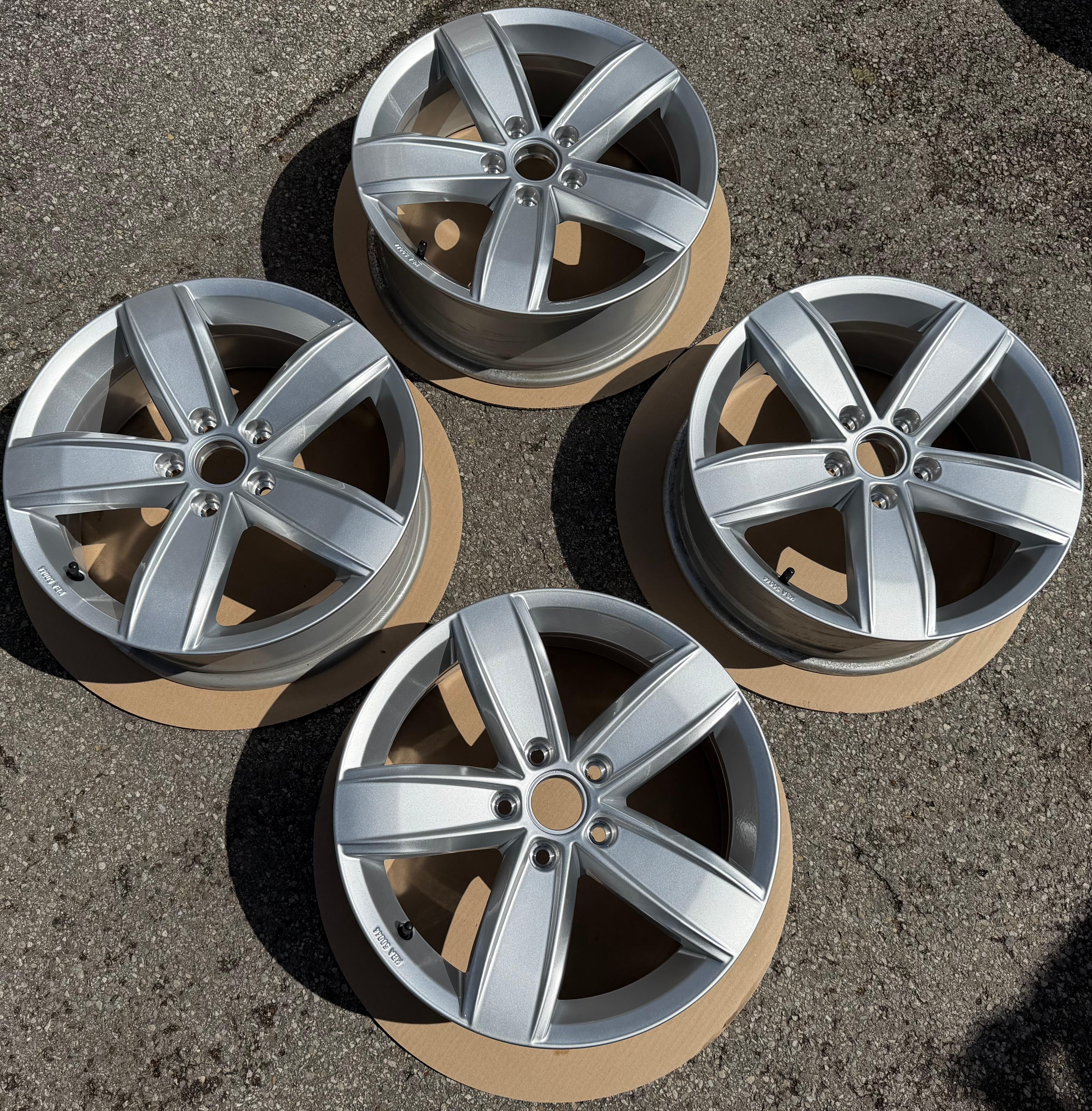 4 llantas de aleación originales de 17" para VW Passat 3G B8 Corvara, 6,5x17 ET41, 3G0071497B, nuevas