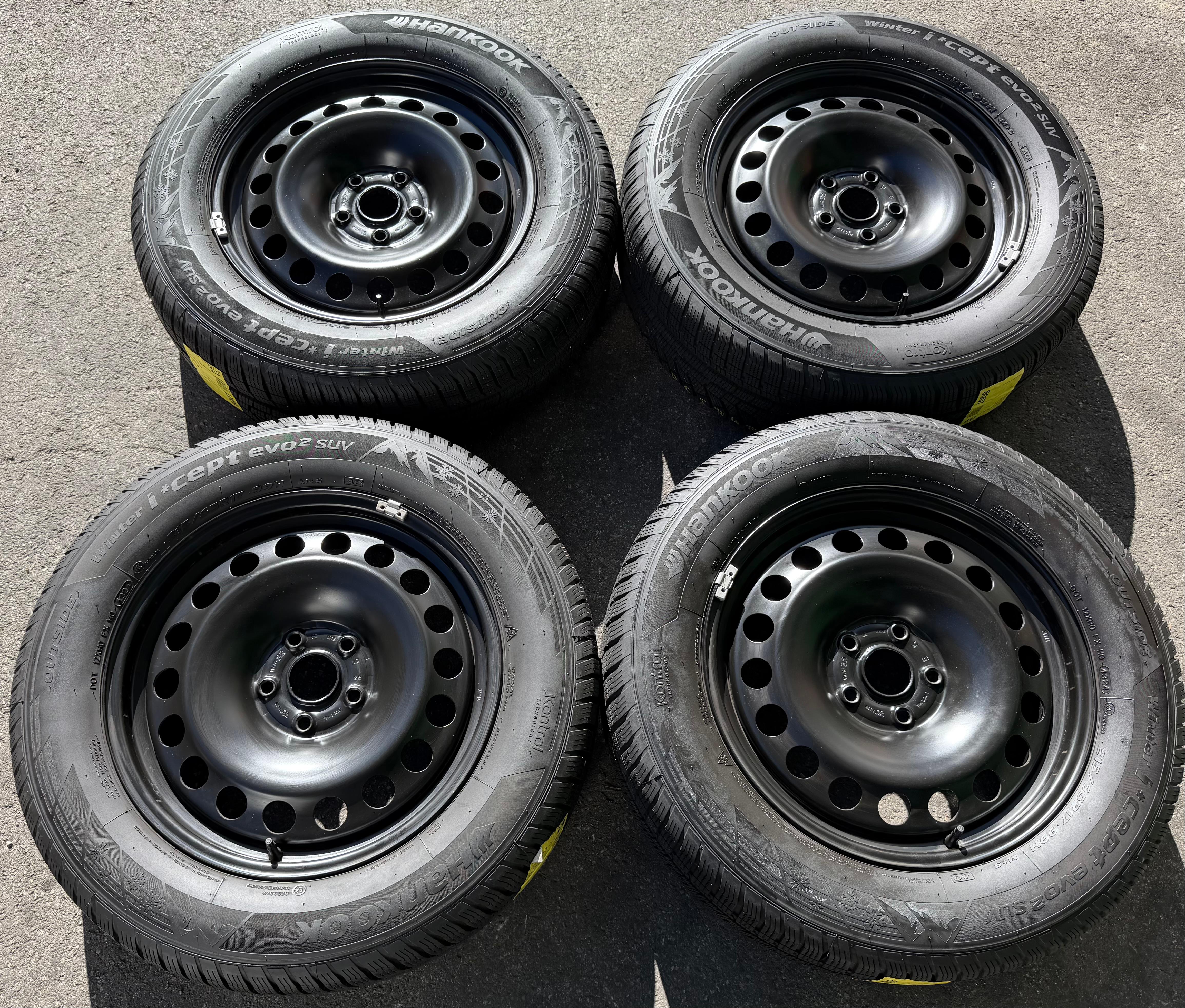 4 ruedas de invierno Audi Q3 F3 Seat Tarraco Skoda Kodiaq VW Tiguan II 5NA 215/65R17 99H