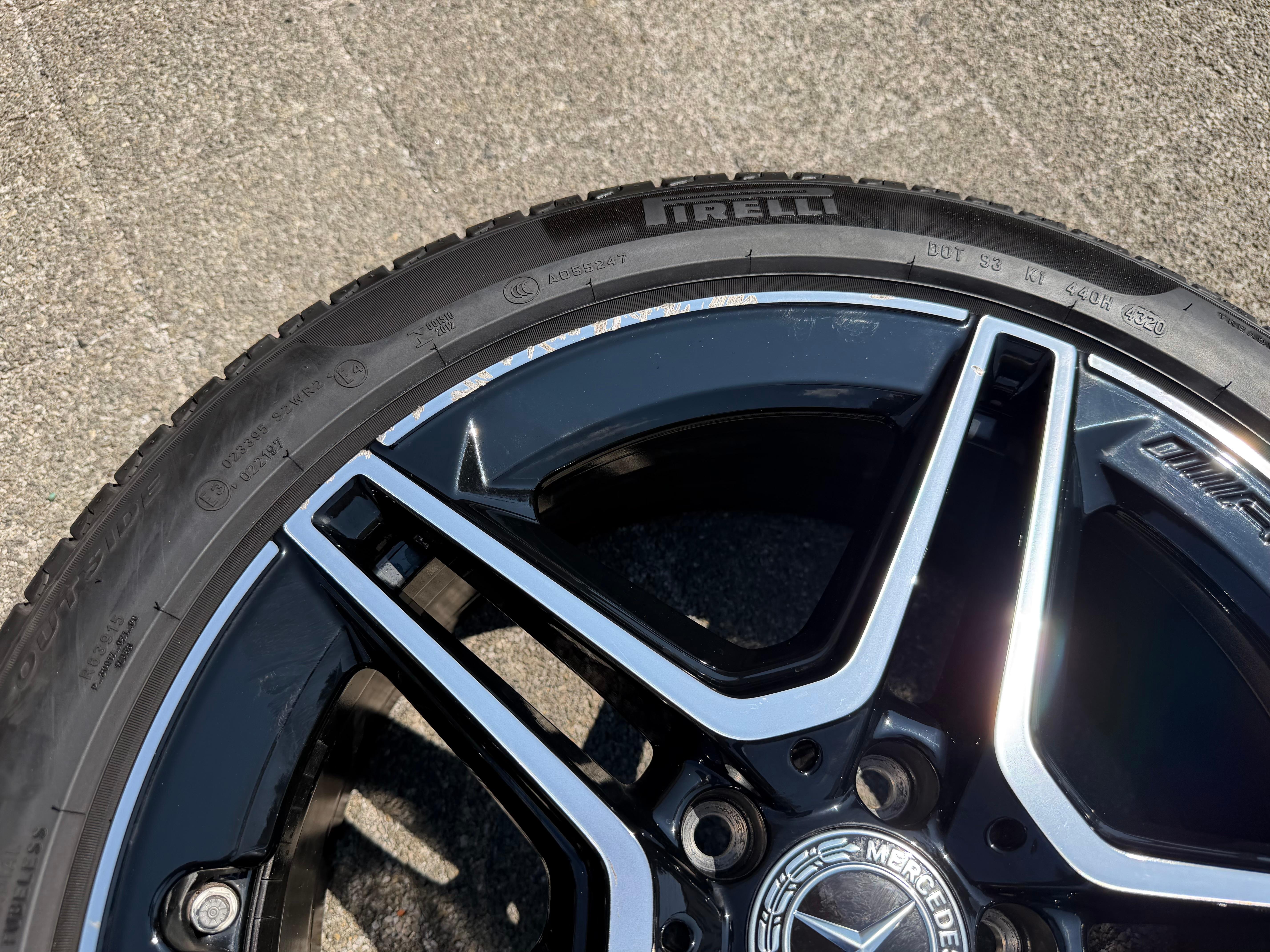 4 ORIGINAL 18" ALU SOMMERRÄDER AMG MERCEDES A-KLASSE W177 B-KLASSE W247 CLA W118 FREIHAUS