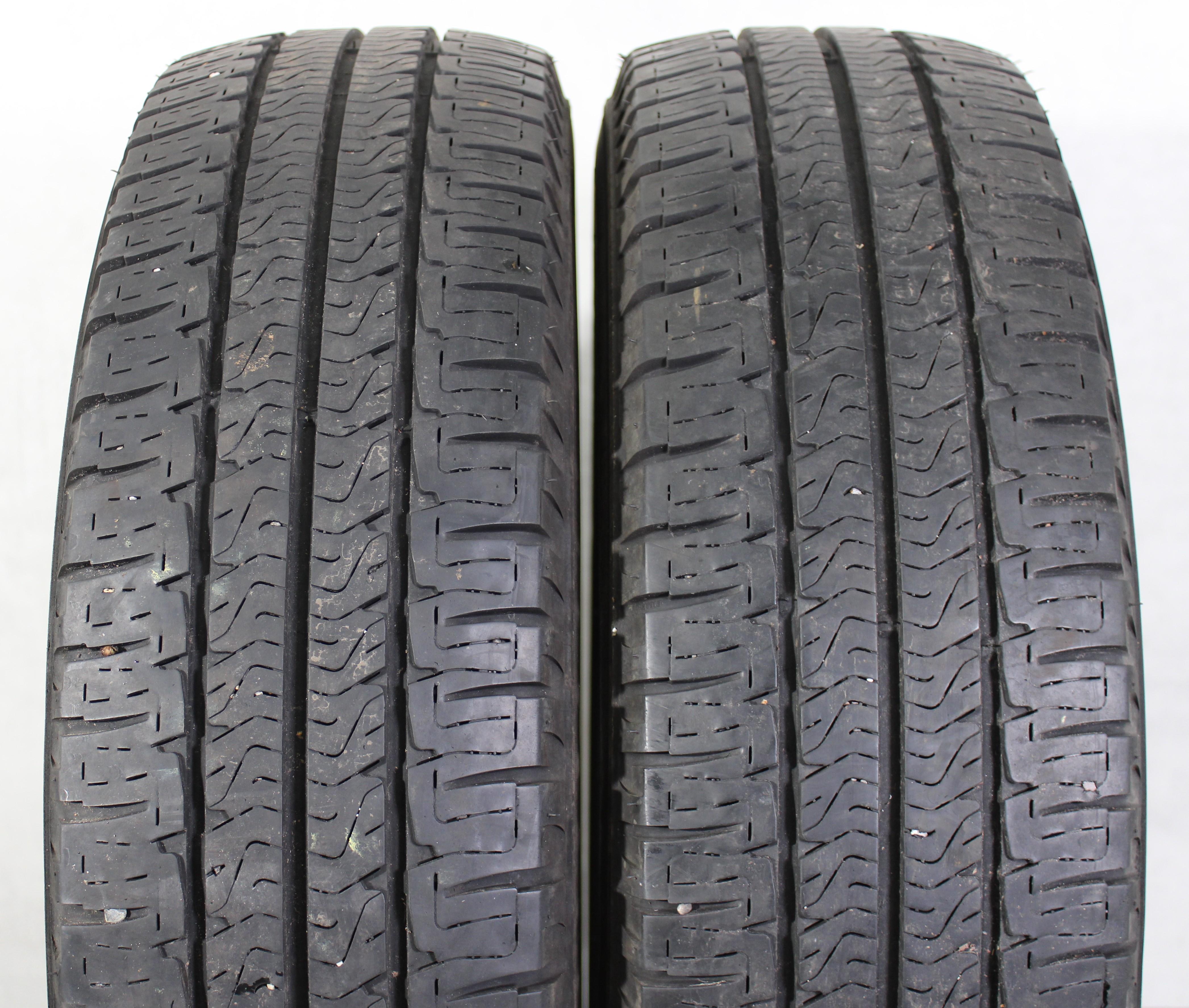2 x 225/75R16C 116Q Sommerreifen Michelin Agilis Camping 6,5-7mm 2017