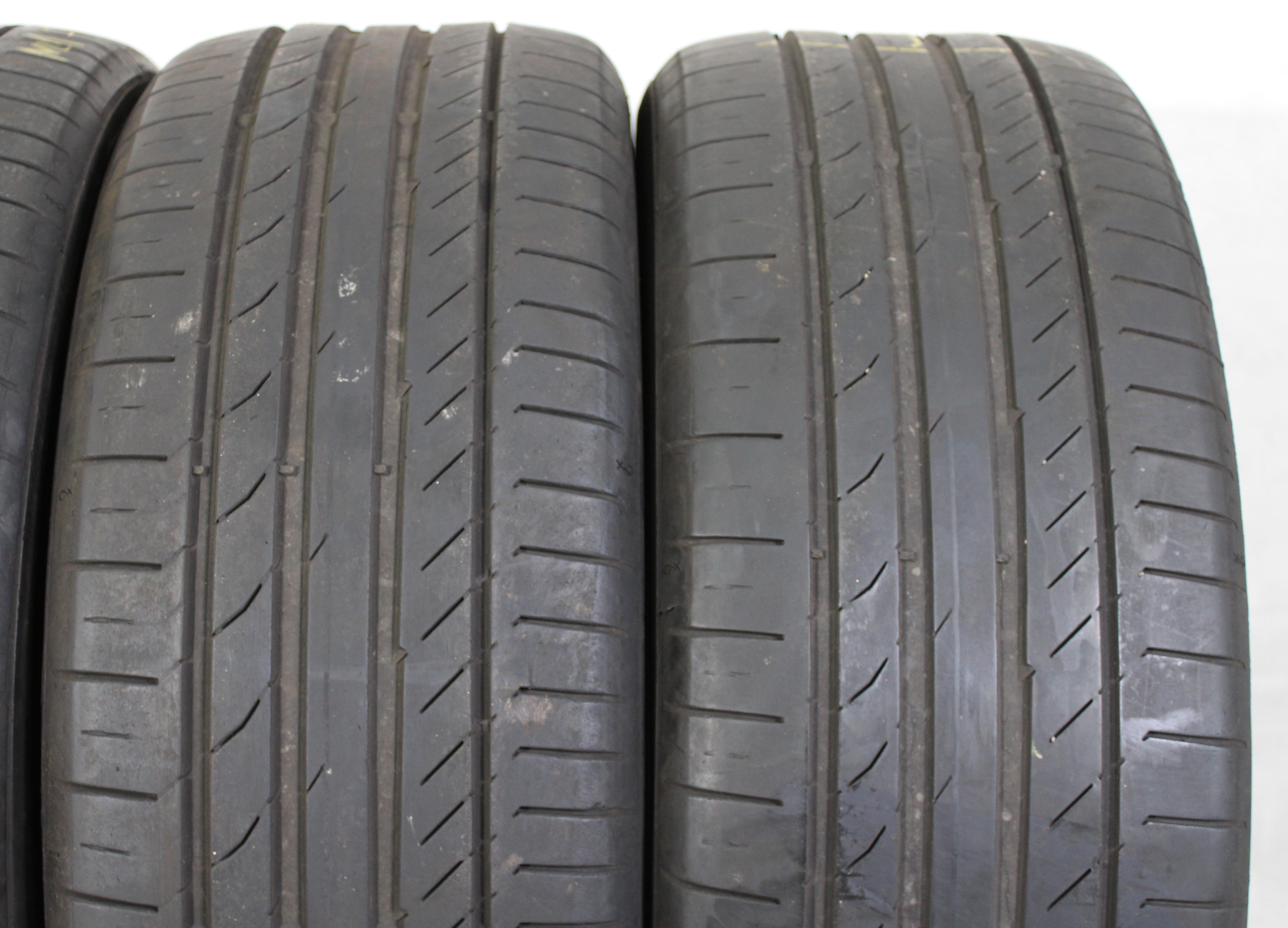 4 x 235/50R19 99V Sommerreifen Continental Sport Contact 5 SUV 2x4-4,5mm/2x4,5-5mm 2016