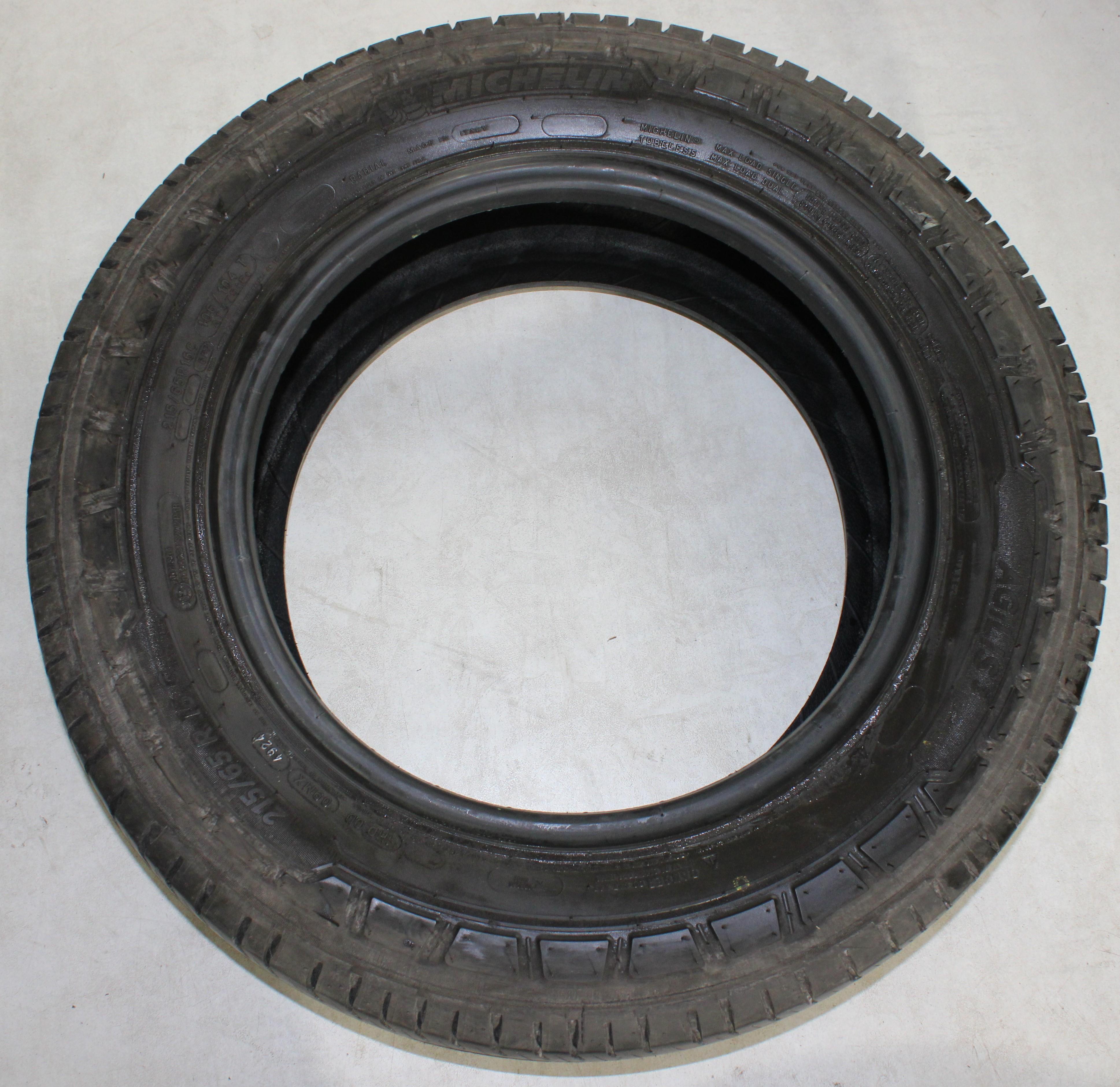 4 x 215/65R16C 106/104T Sommerreifen Michelin Agilis 3 7,5-8mm 1x2024/3x2025