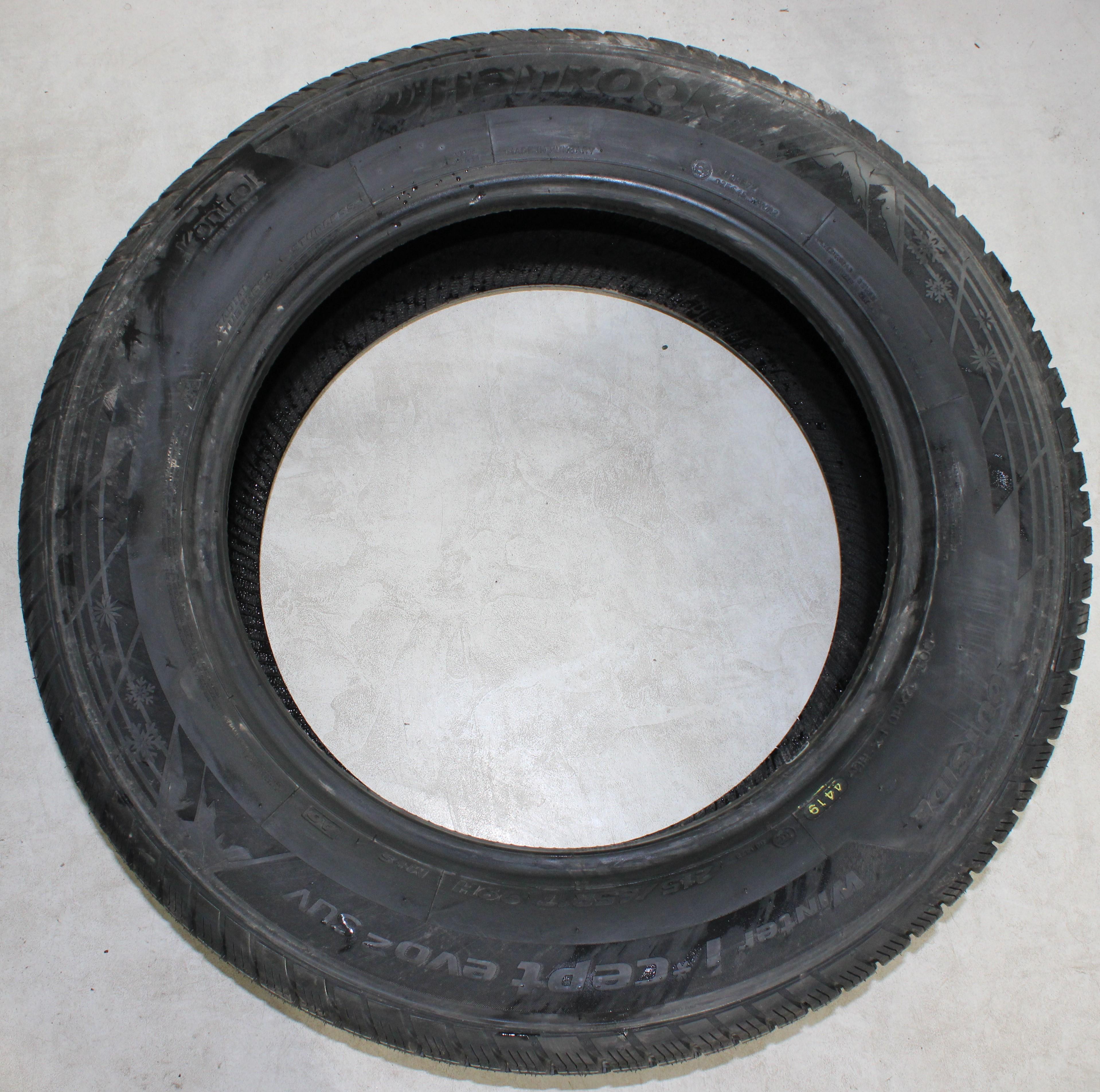 2 x 215/65R17 99H Winterreifen Hankook Winter I*Cept Evo 2 SUV AO NEU 2019