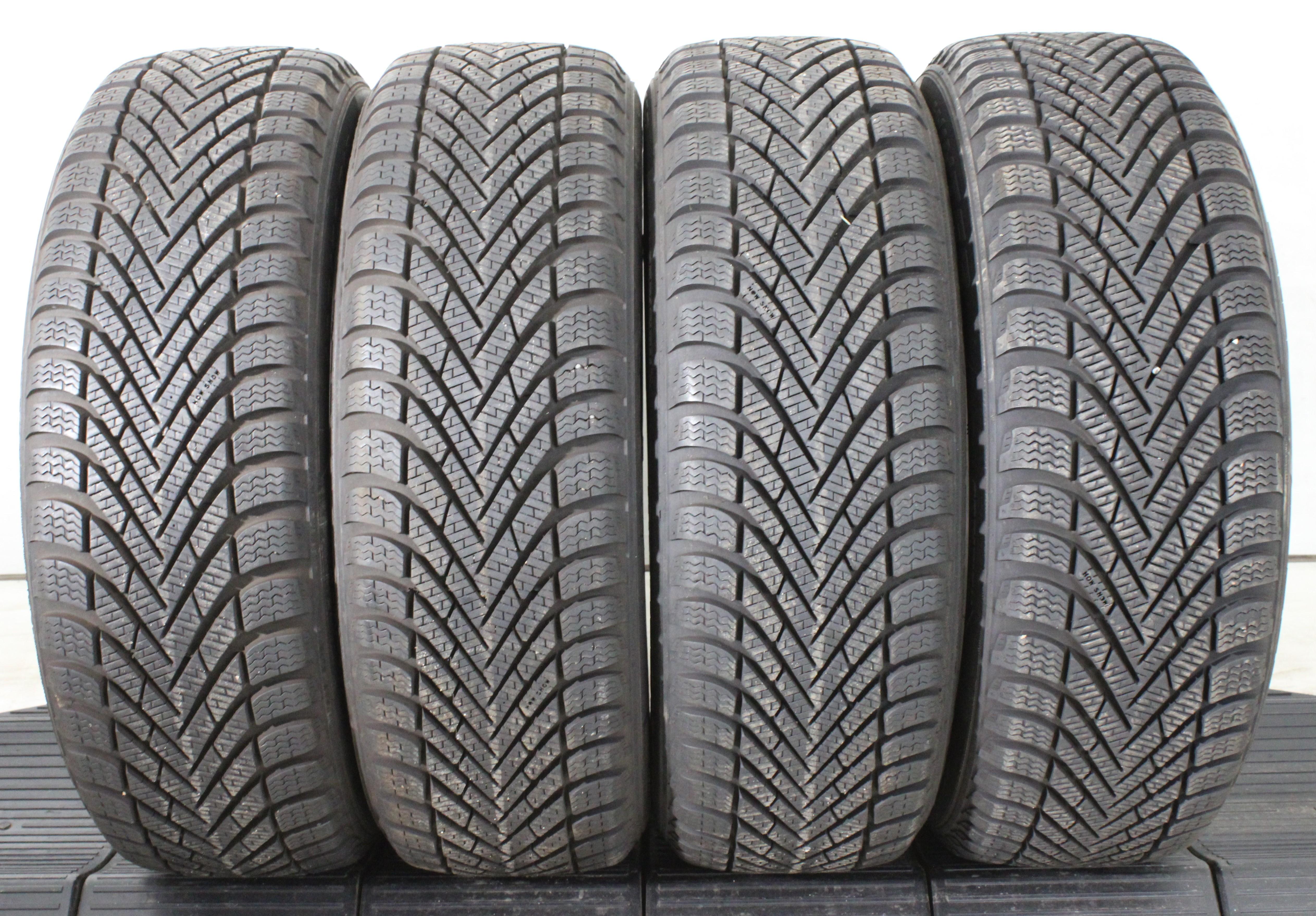 4 x 185/55R15 82T Winterreifen Pirelli Winter Cinturato 7,5-8mm 2016