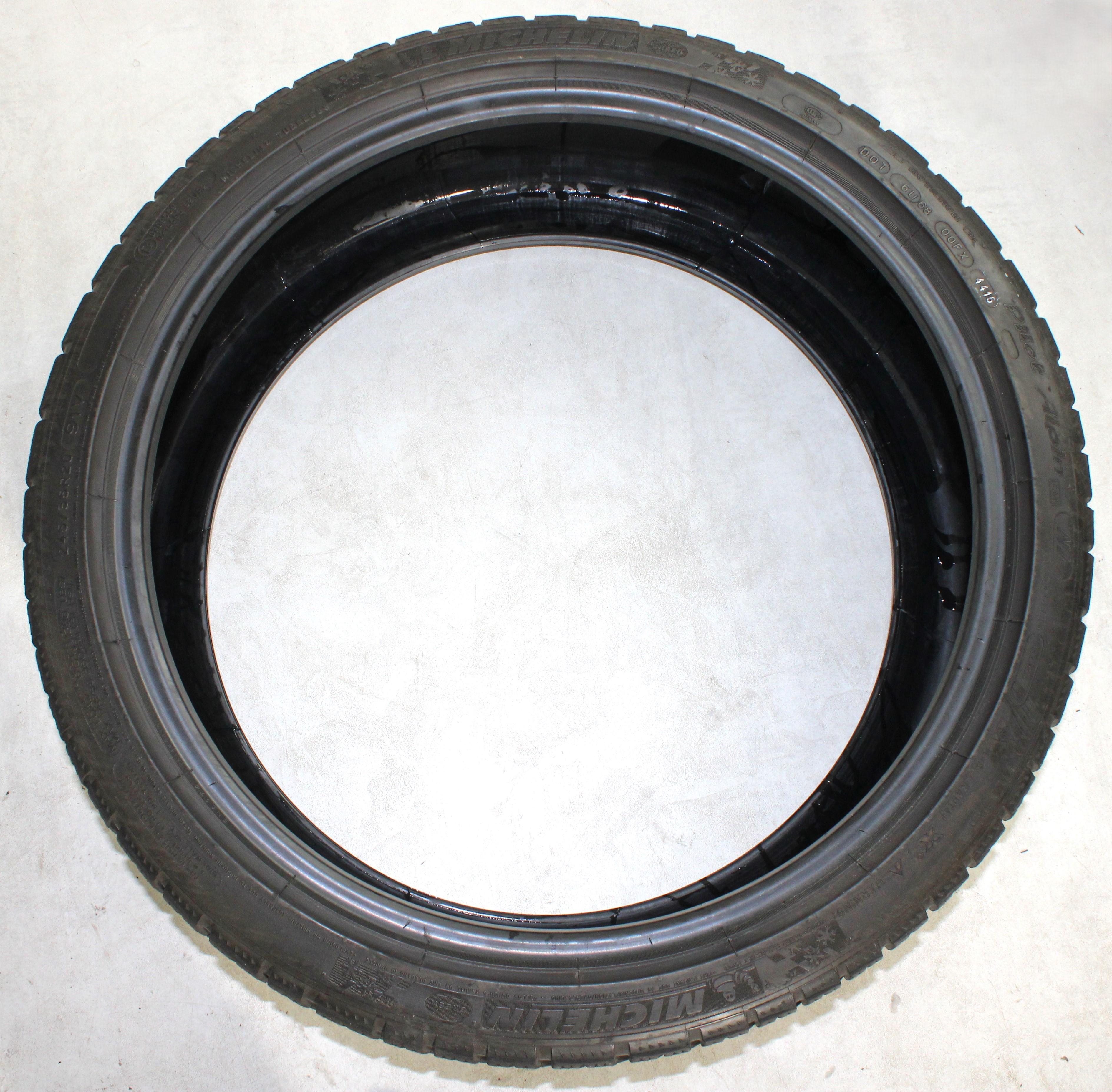2 x 245/35R20 91V Winterreifen Michelin Pilot Alpin PA4 N1 5-5,5mm 2016