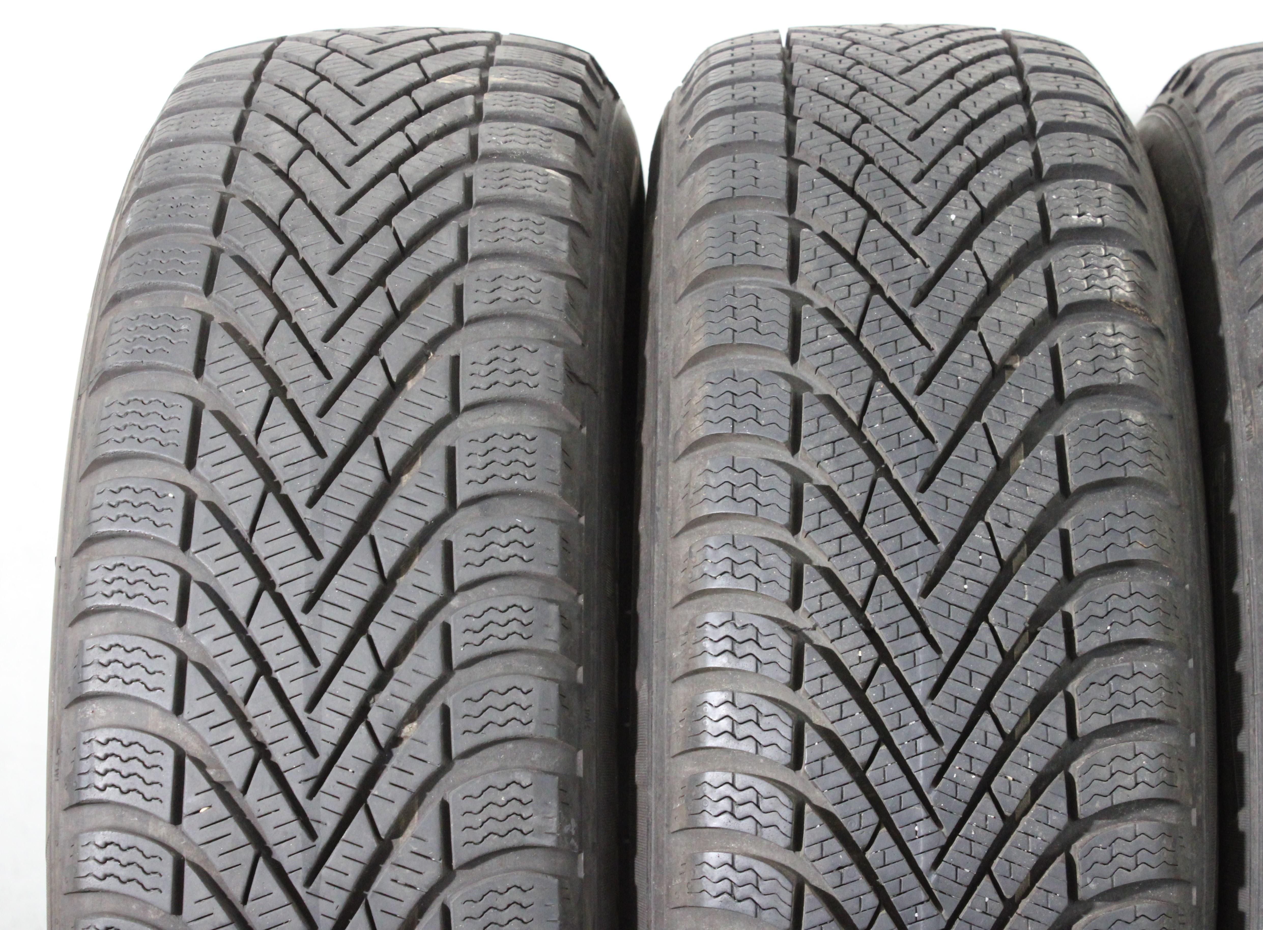 4 x 185/65R15 88T Winterreifen Pirelli Winter Cinturato 1x5,5mm/3x7,5-8mm 1x2018/3x2020