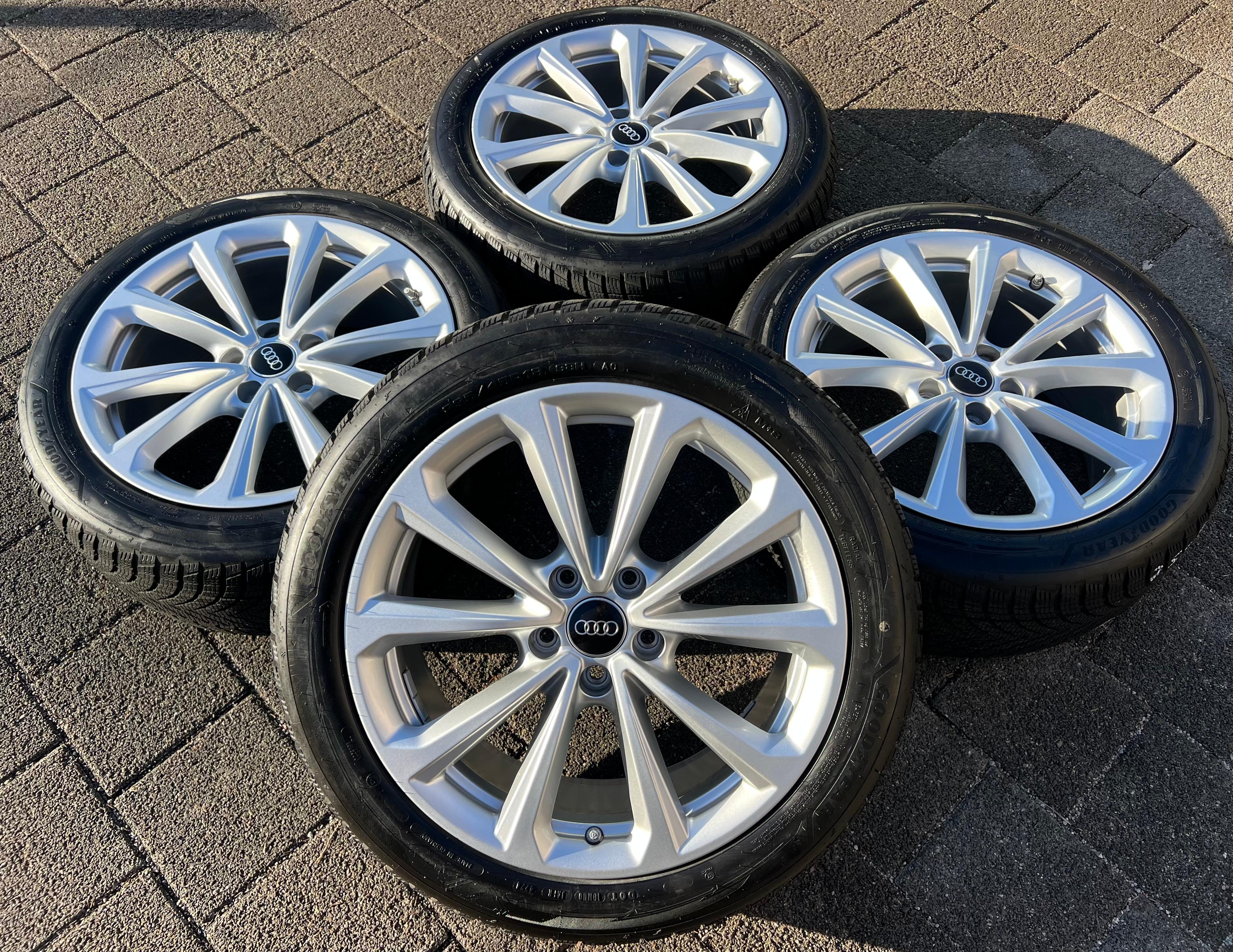 4 ORIGINAL 18" ALU WINTERRÄDER AUDI A5 S5 FU2 B10 8B3601025D 235/45R18 98H 2024